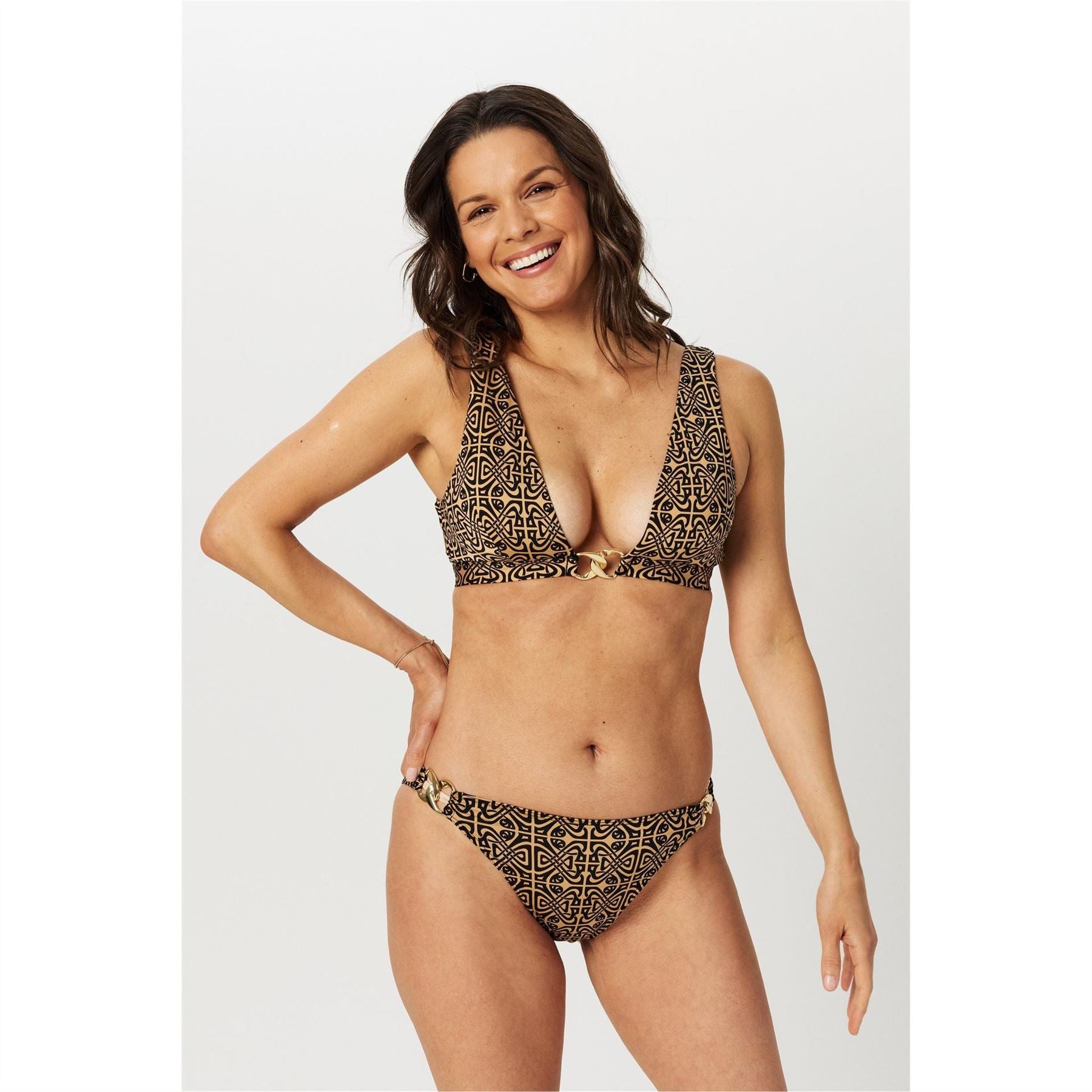 Biba High Leg Bikini Bottoms