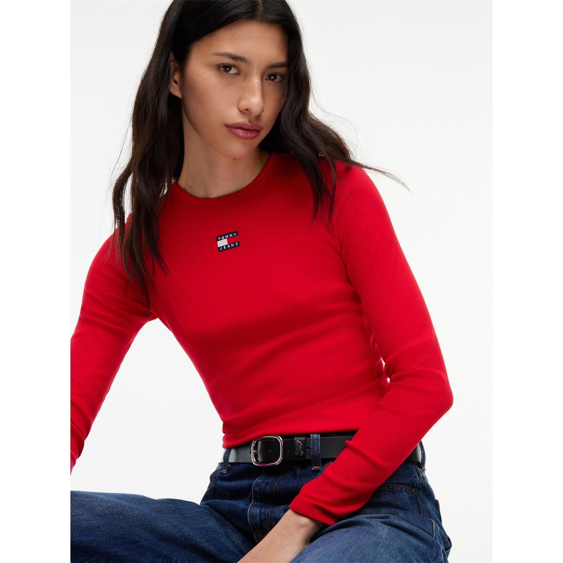 Tommy Jeans Bdg Ls T-Shirt Ld64