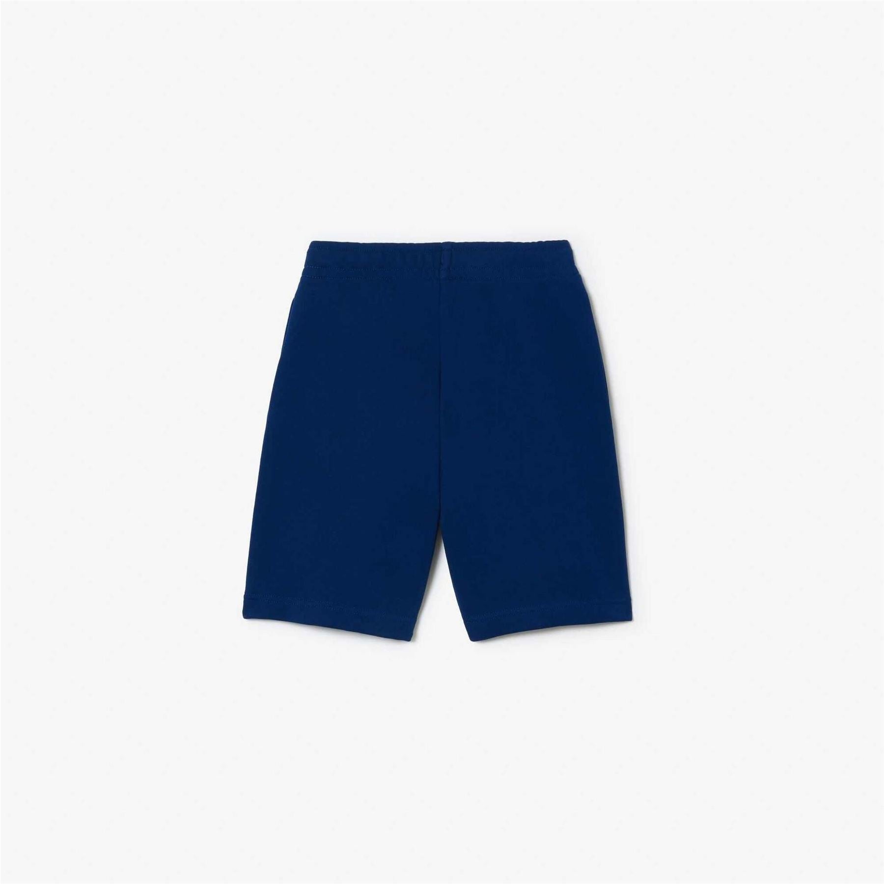 Lacoste Logo Print Sweat Shorts with Elasticated Waistband