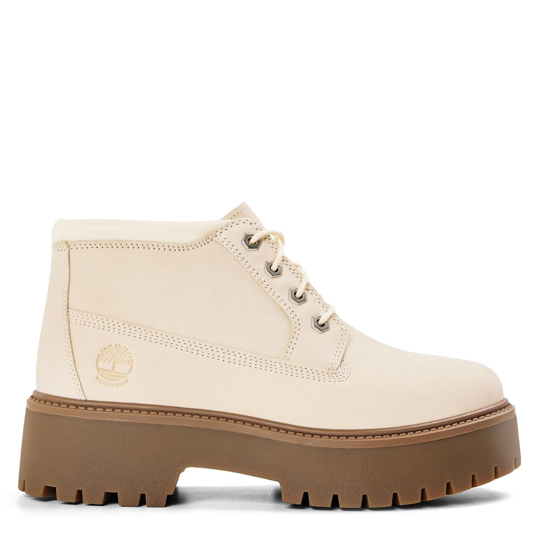 Timberland Stone Street Mid Lace Up Platform Boots
