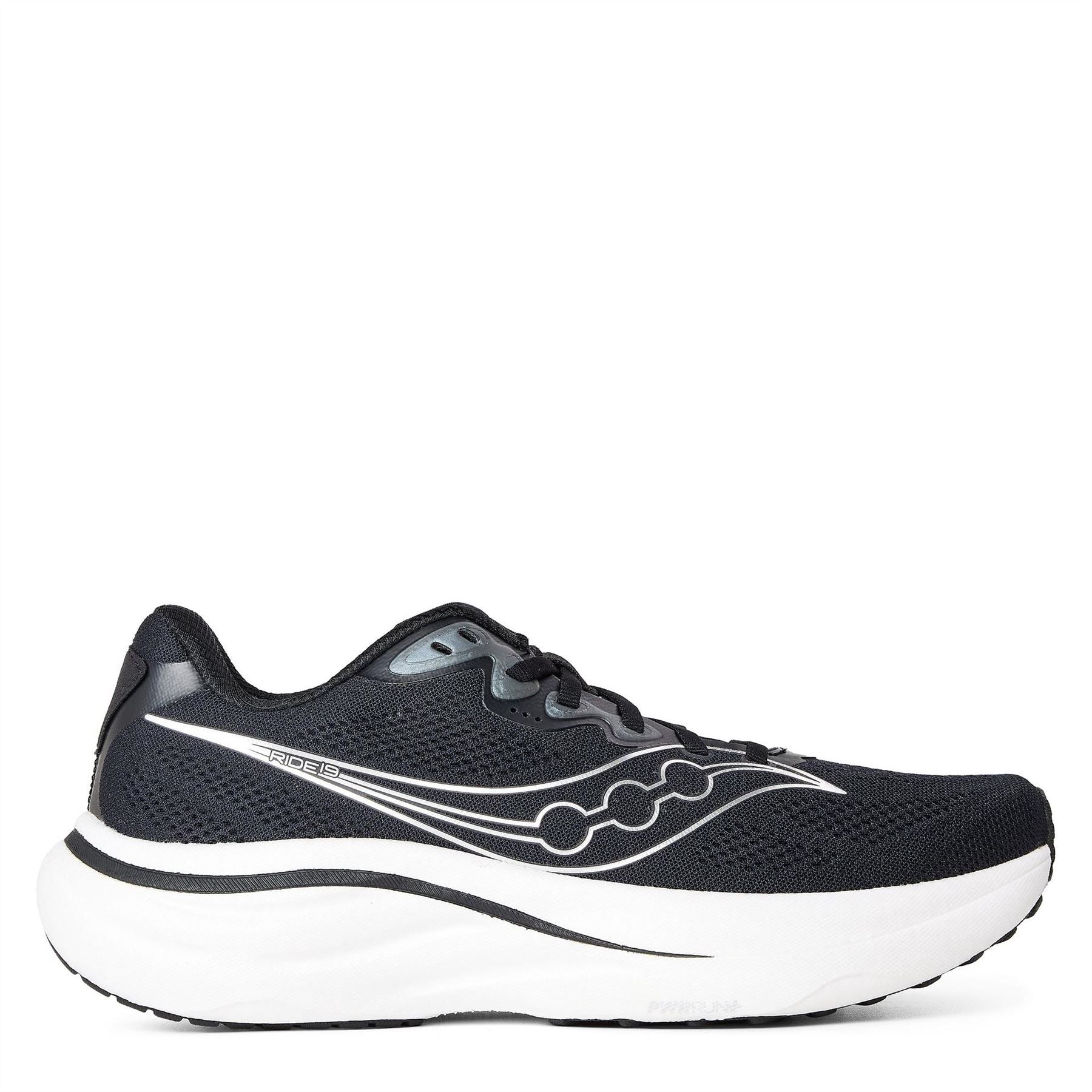 Saucony Ride 19 Graphic Print Low Top Sneakers