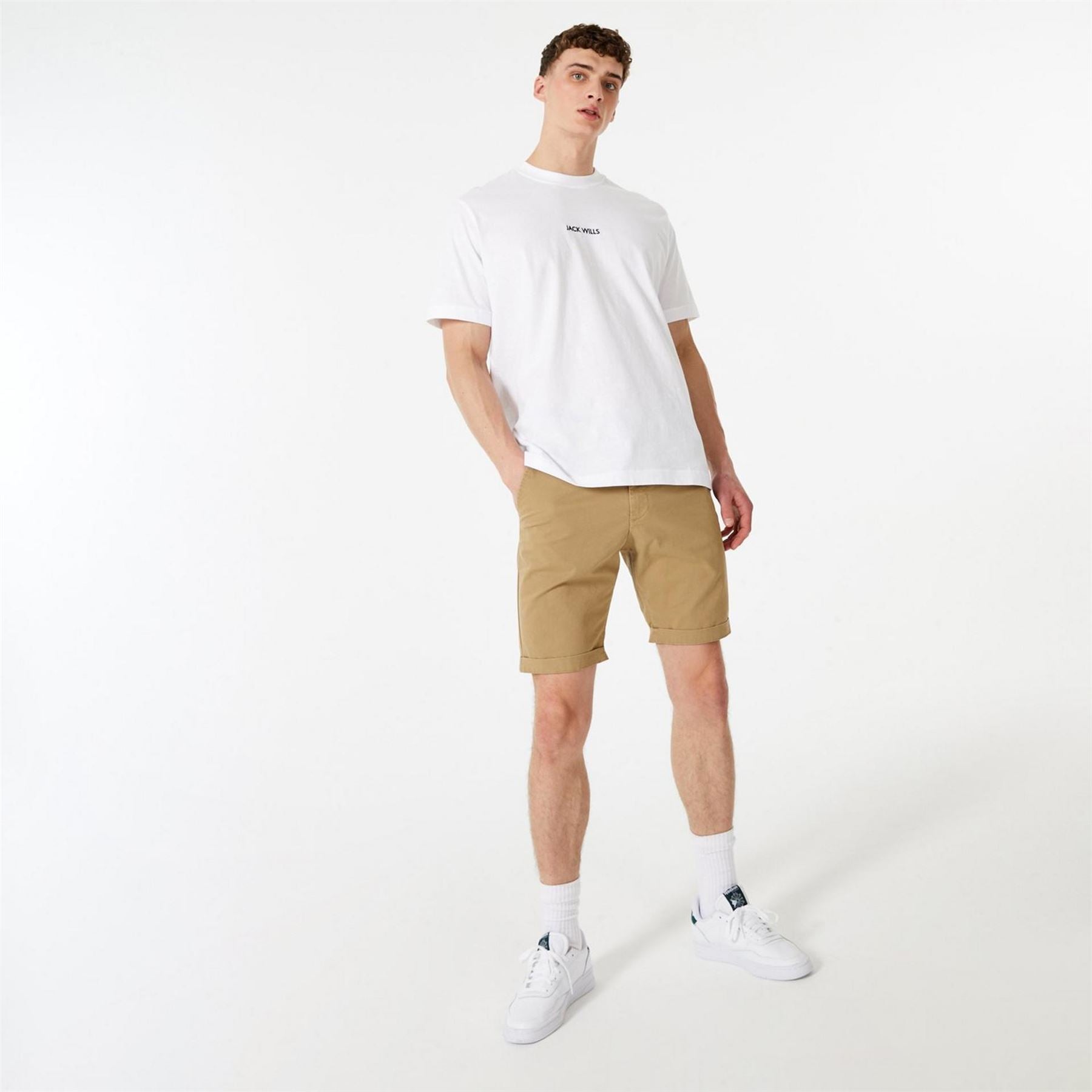 Jack Wills Mens Slim Chino Shorts
