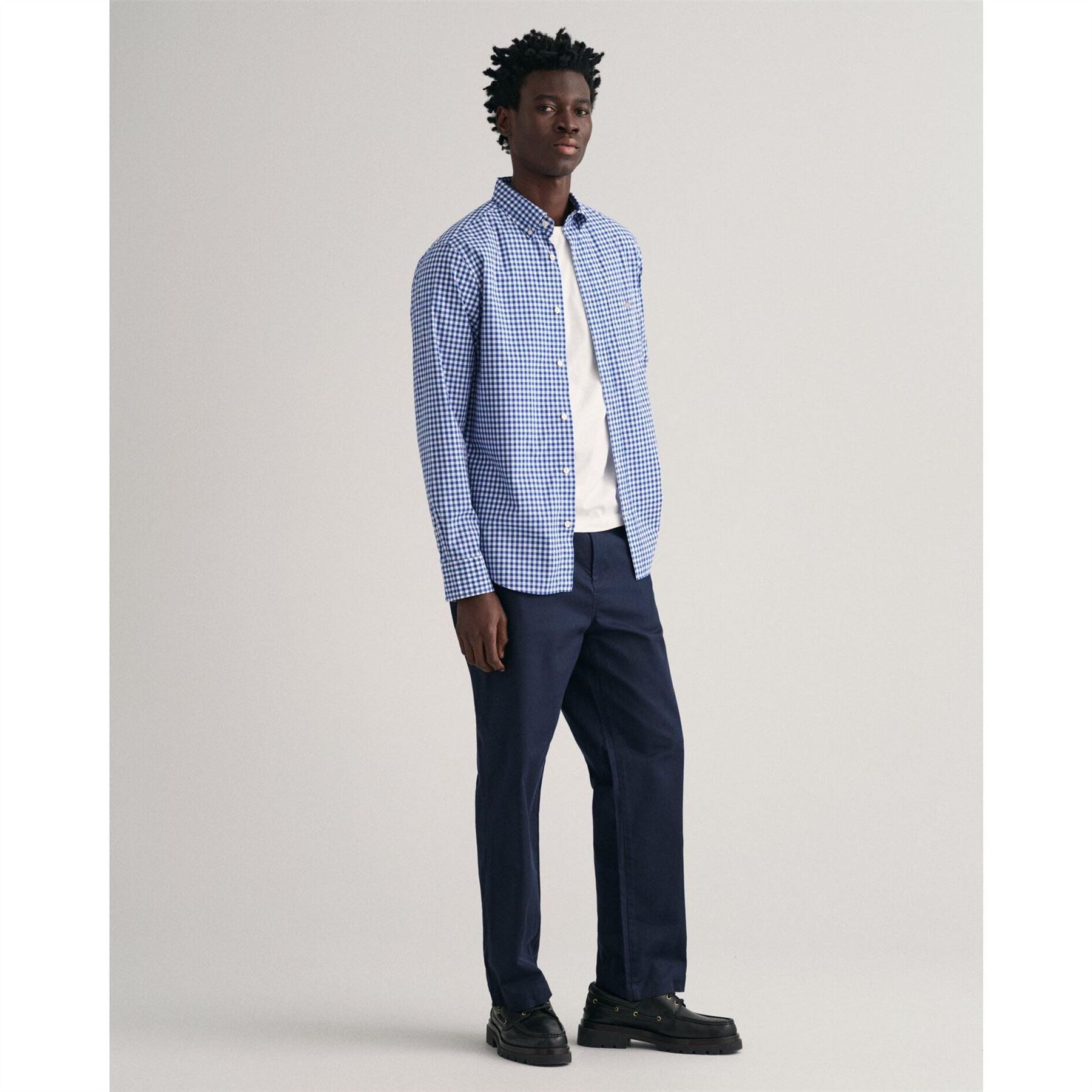 Gant Fit Gingham Poplin Shirt