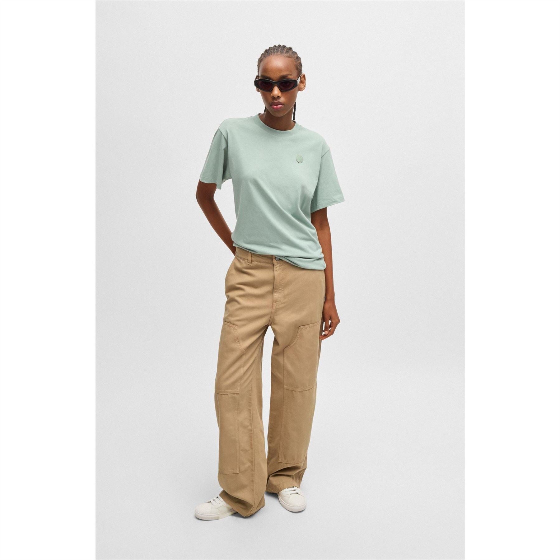 Hugo Hacarpe Straight Leg Cargo Trousers