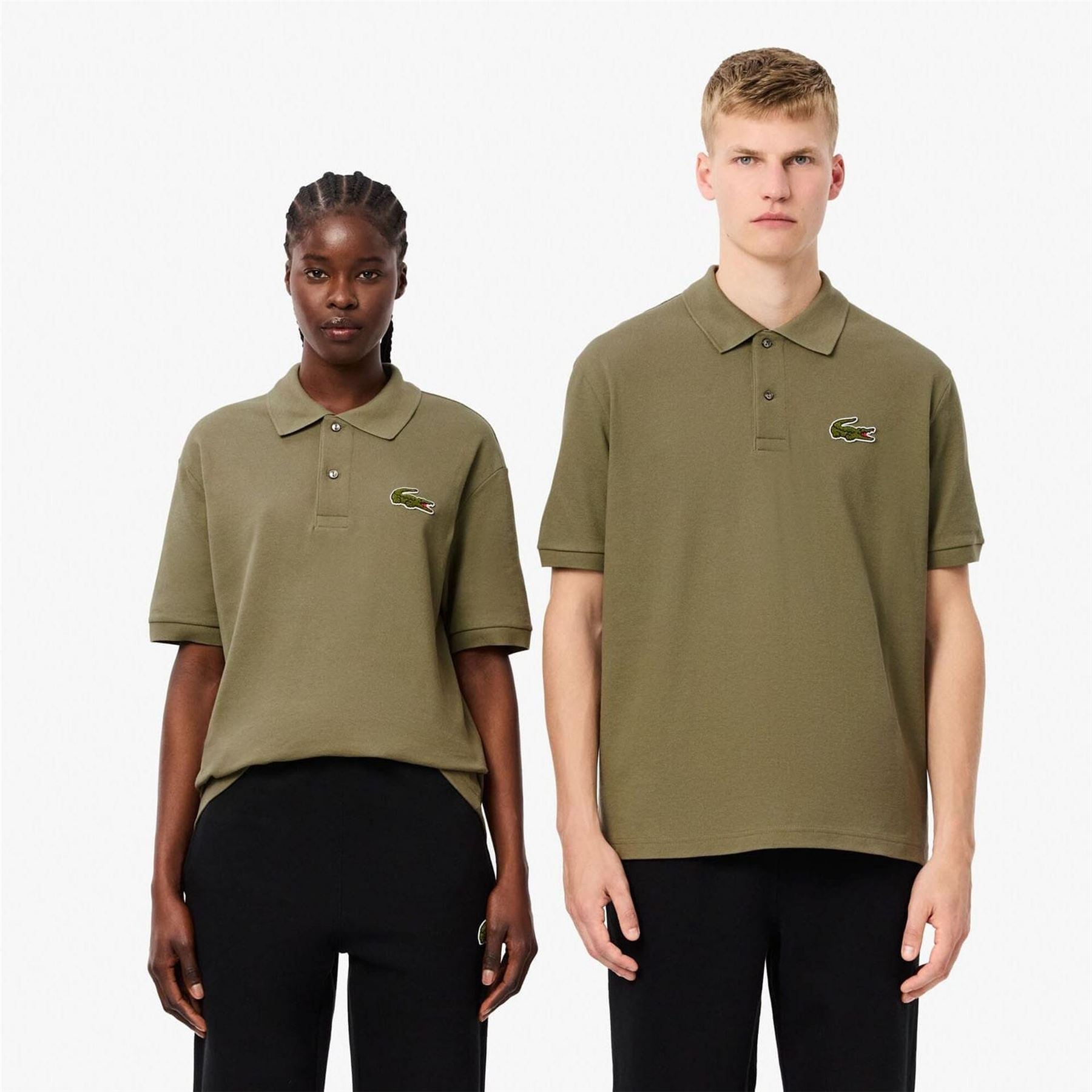 Lacoste Loose Fit L.12.12 Piqué Badge Polo Shirt