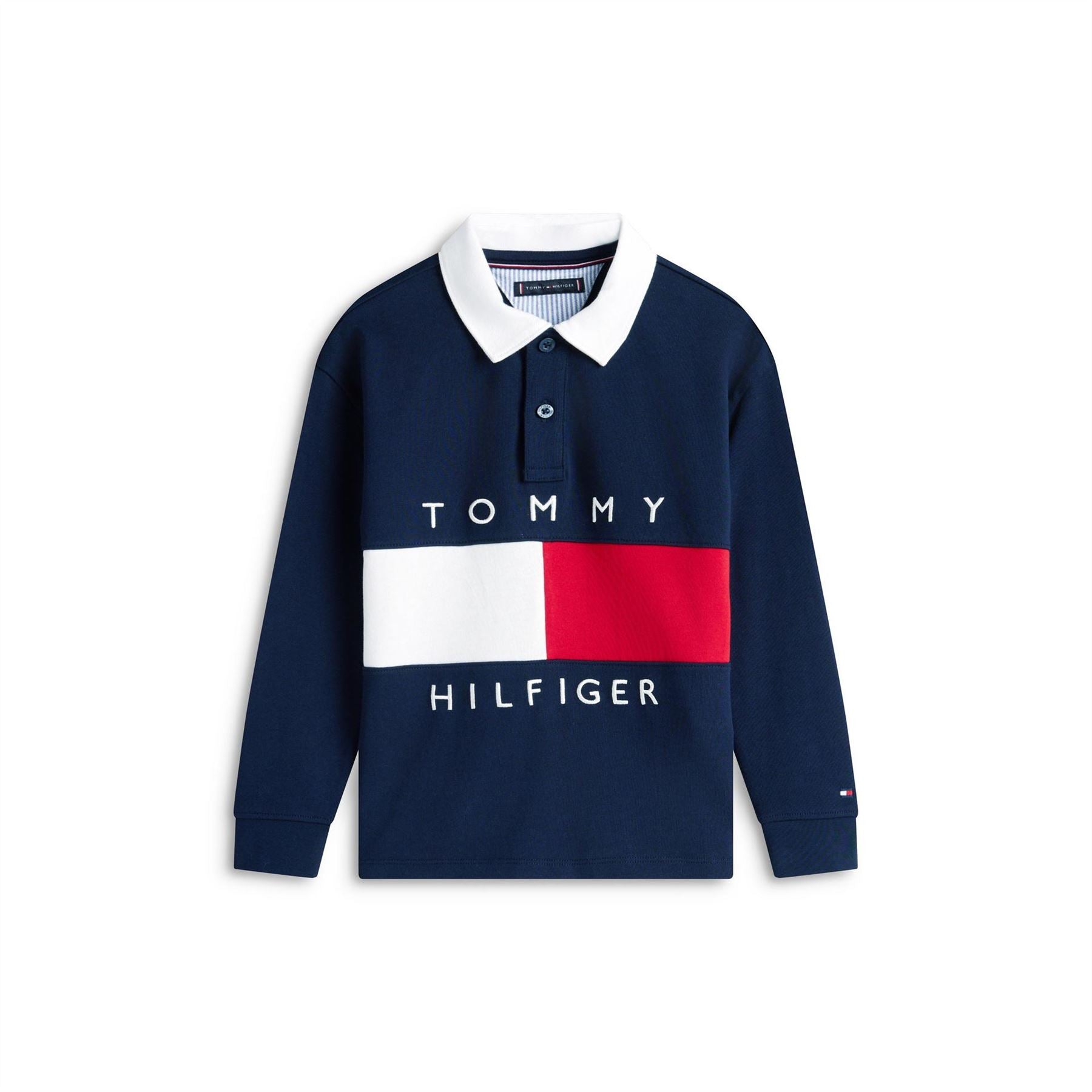 Tommy Hilfiger Heritage Collared Long Sleeve Polo Shirt