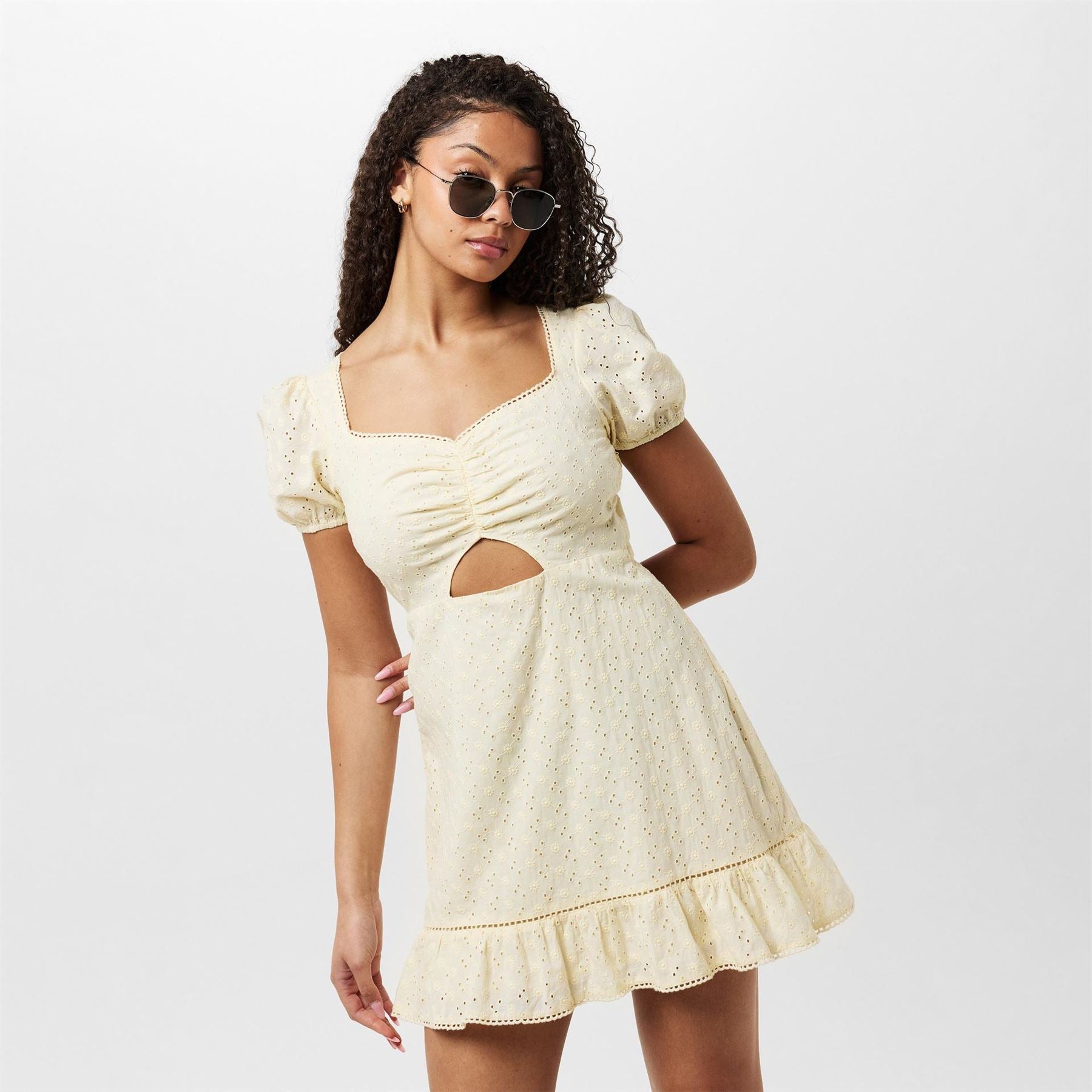 Jack Wills Broderie Mini Dress