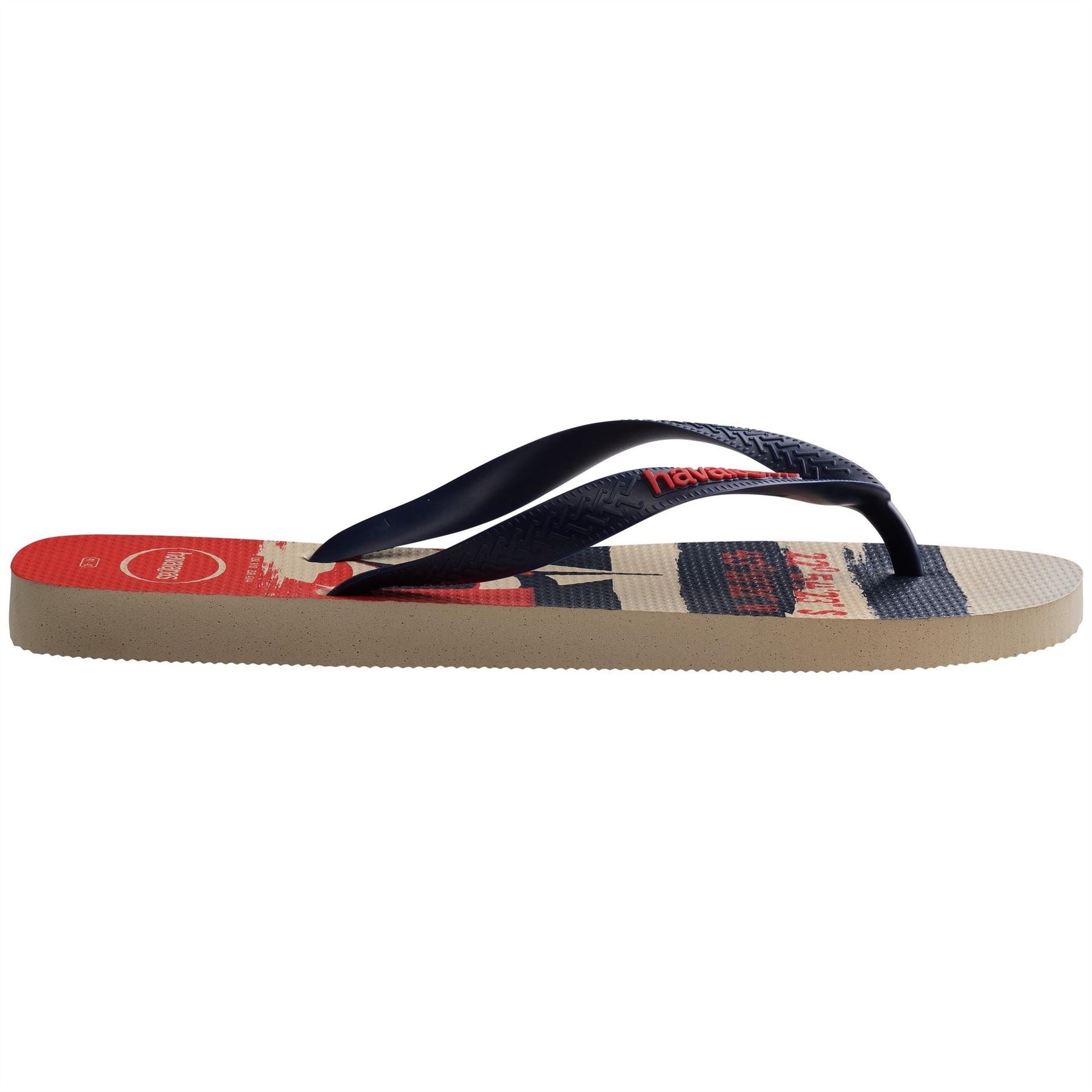 Havaianas Mens Hav. Top Nautical Navy Blue White N Flip Flops