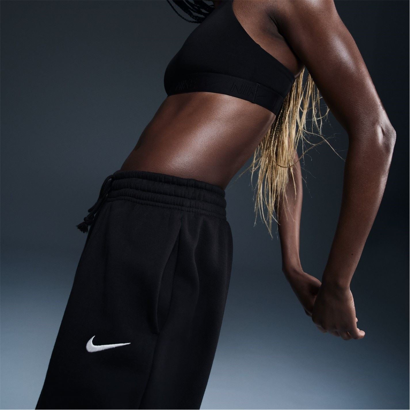 Nike Phoenix Fleece Elastic Cuff Straight Leg Joggers