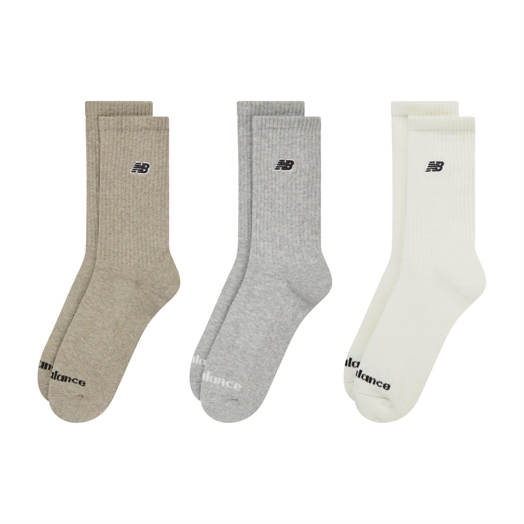 New Balance 3pk Patch Ank Sock 64