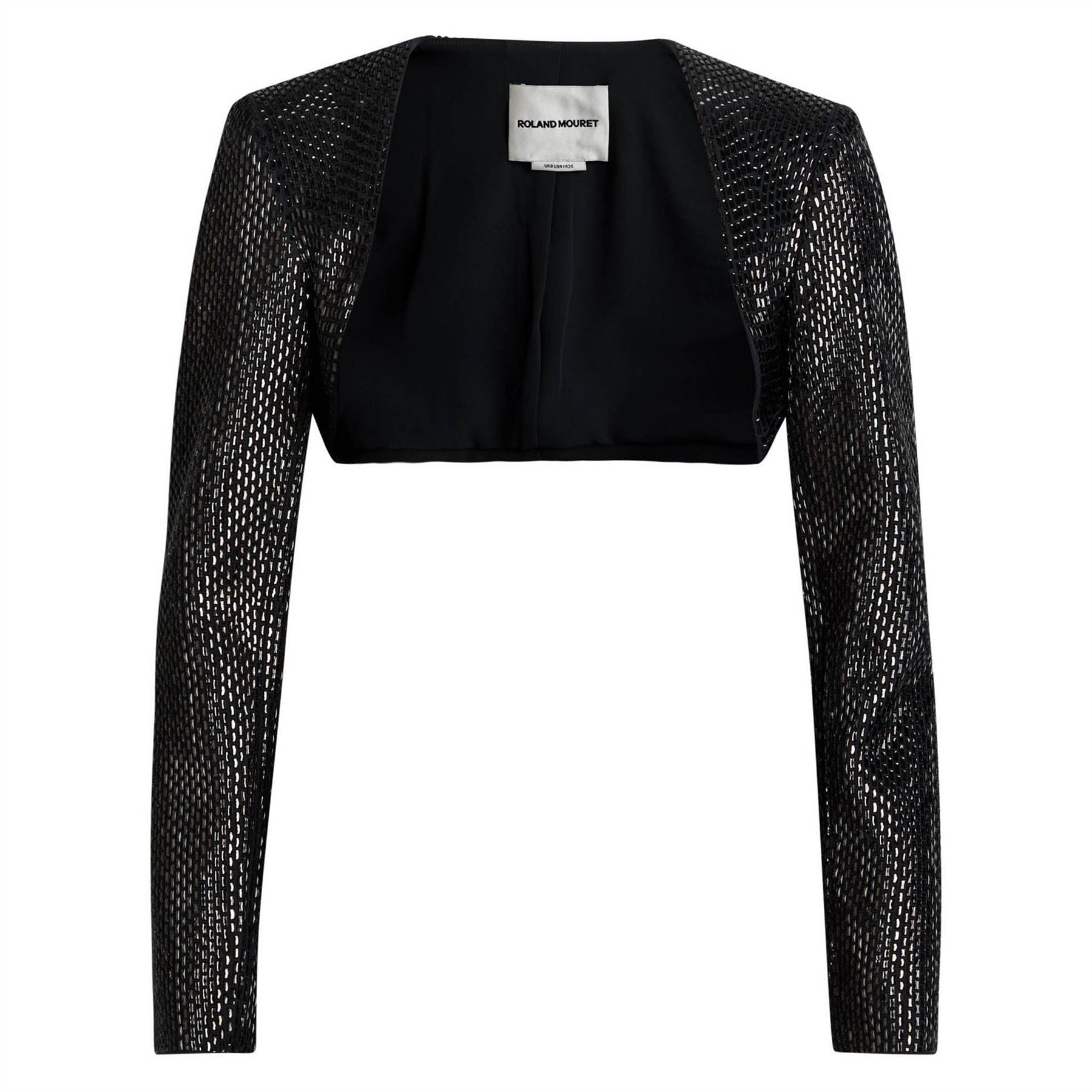 Roland Mouret Diamante Crepe Bolero