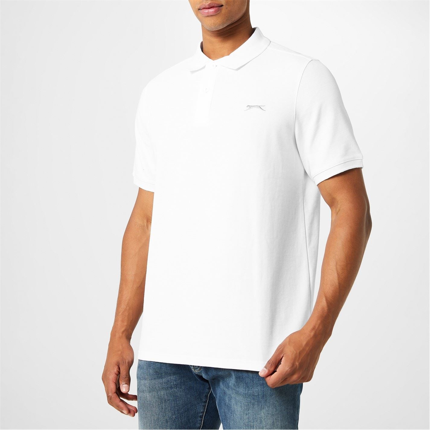 Slazenger Mens Plain Polo Shirt