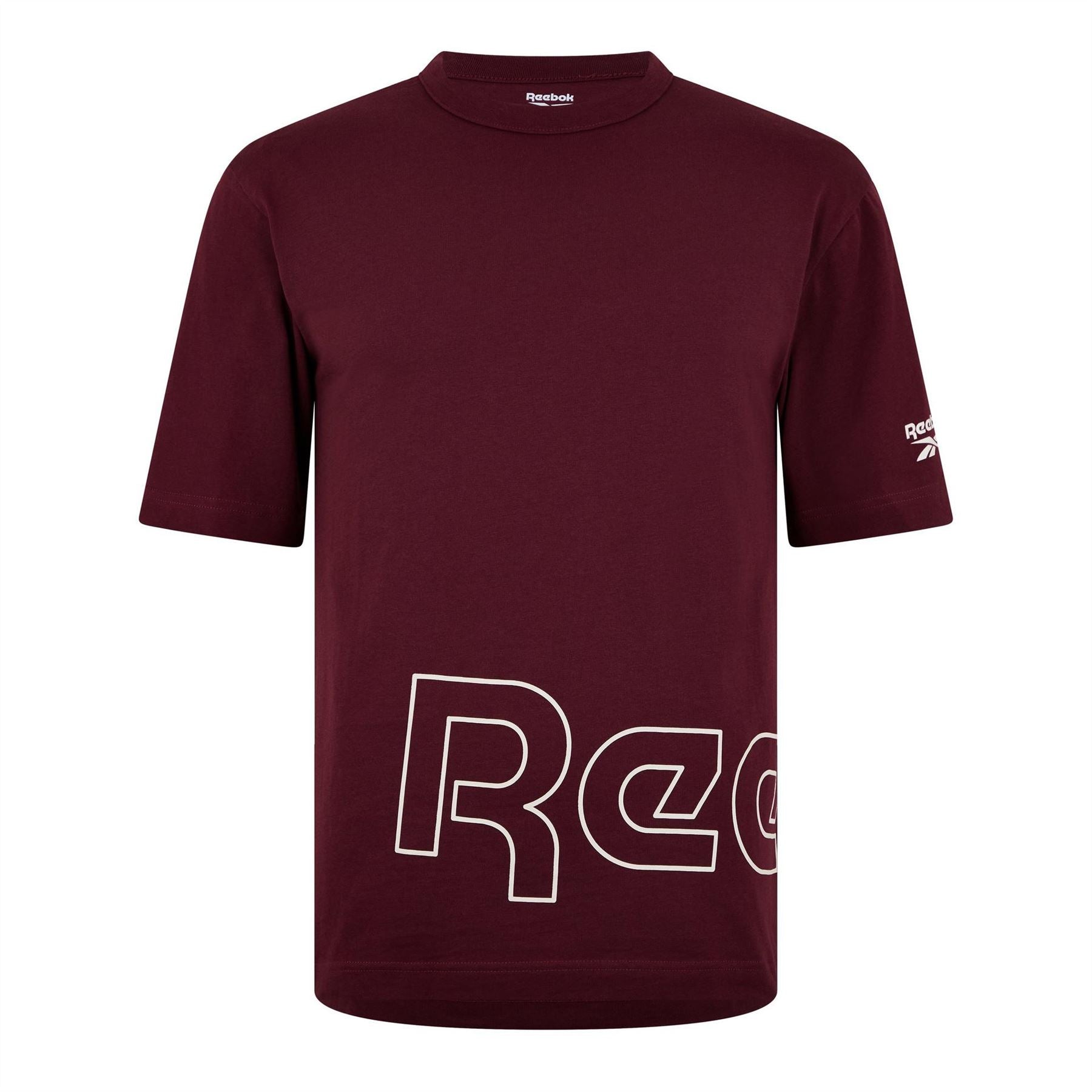 Reebok Regular Fit Text Graphic T-Shirt