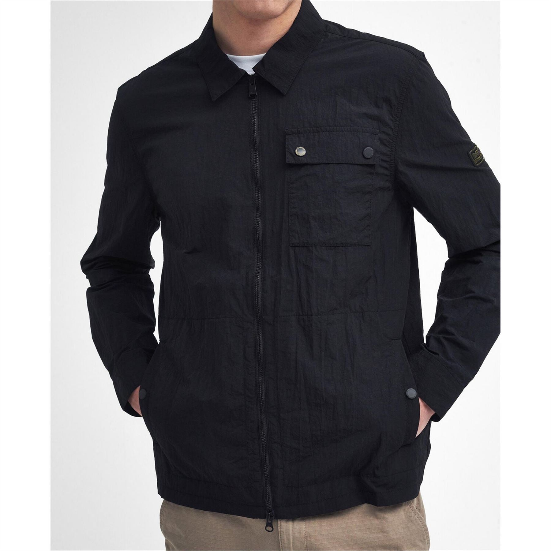 Barbour International Inline Zip Through Overshirt