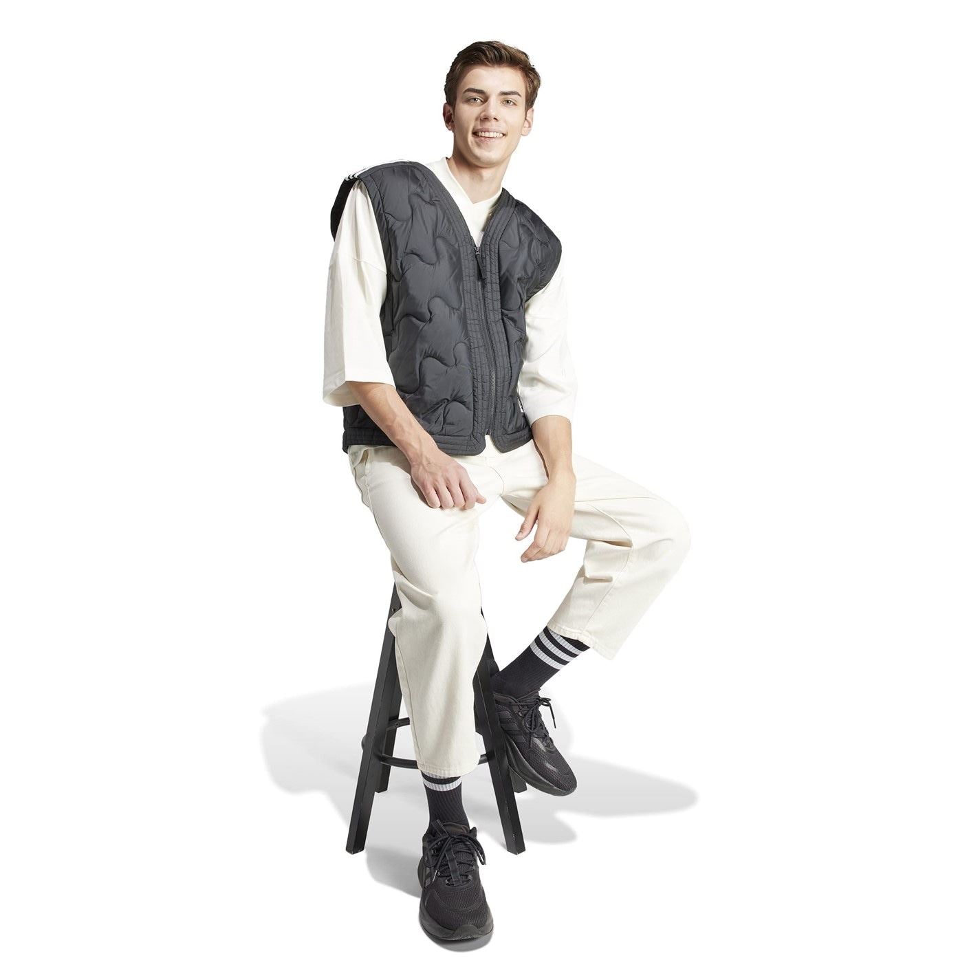 adidas Nuganic Light Insulation Sleeveless Recycled Gilet