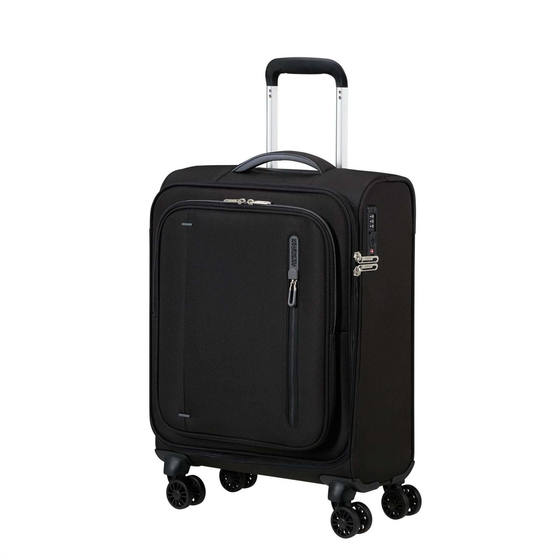 American Tourister Spinner 55x40x20cm Tsa Cabin Soft Suitcase