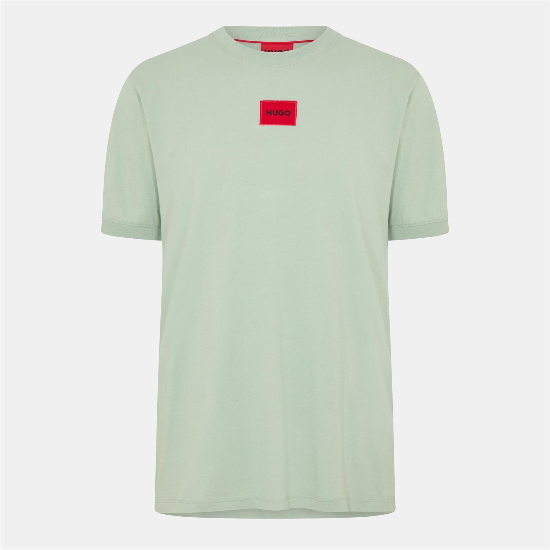 Hugo HUGO Diragolino Contemporary T Shirt with Logo Detail