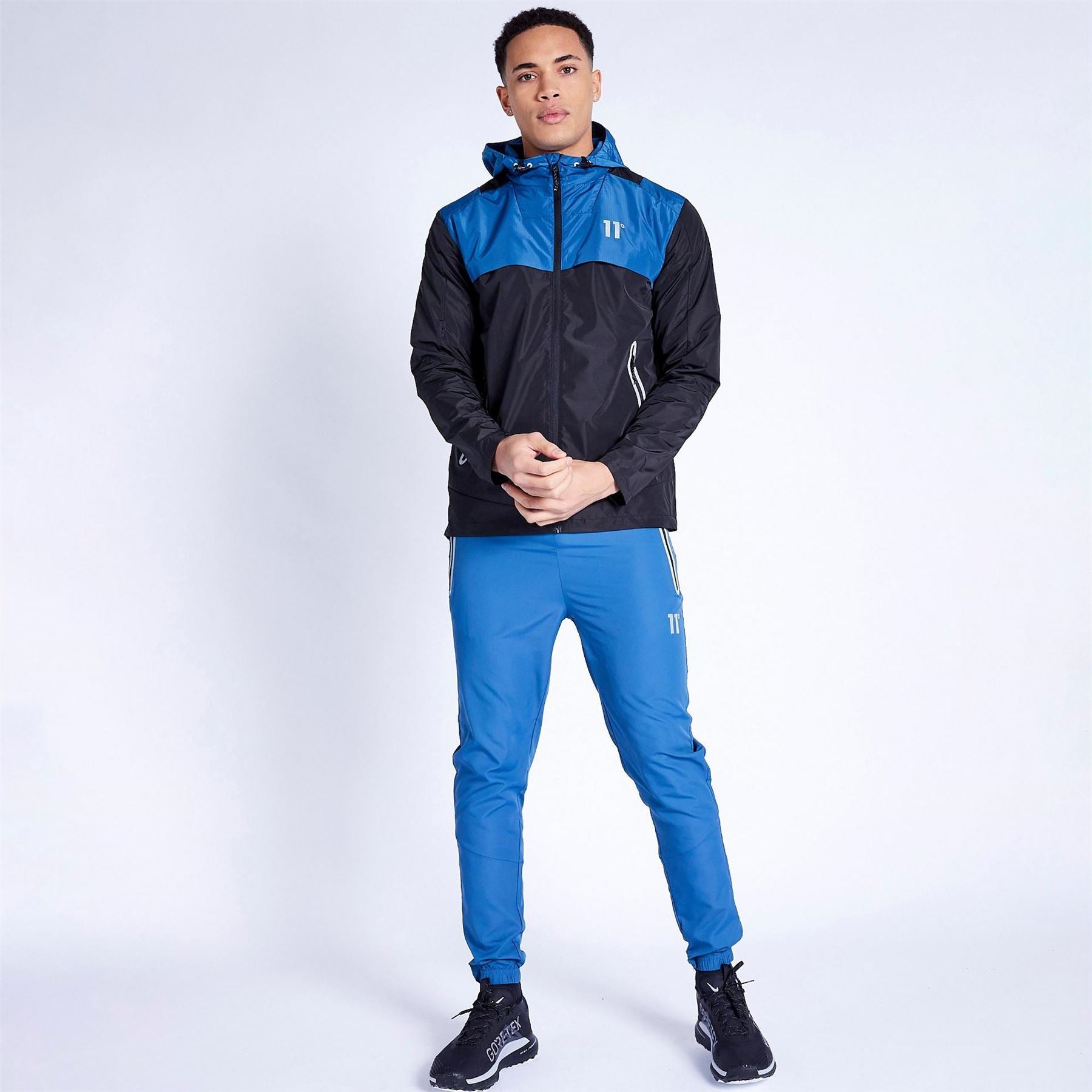 11 Degrees Lithium Water Resistant Long Sleeve Rain Anorak