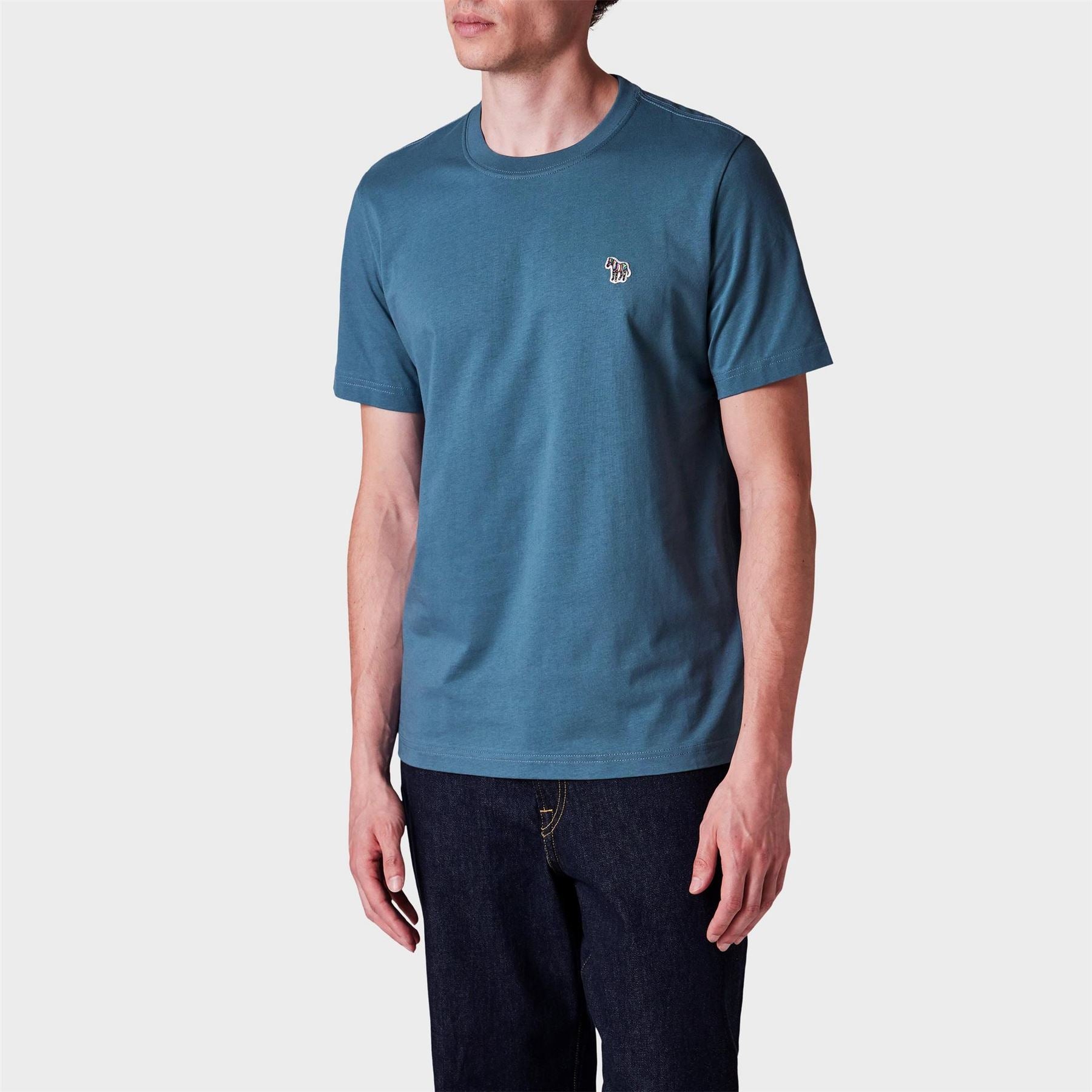 PS Paul Smith Regular Fit Zebra Crew Neck T-Shirt