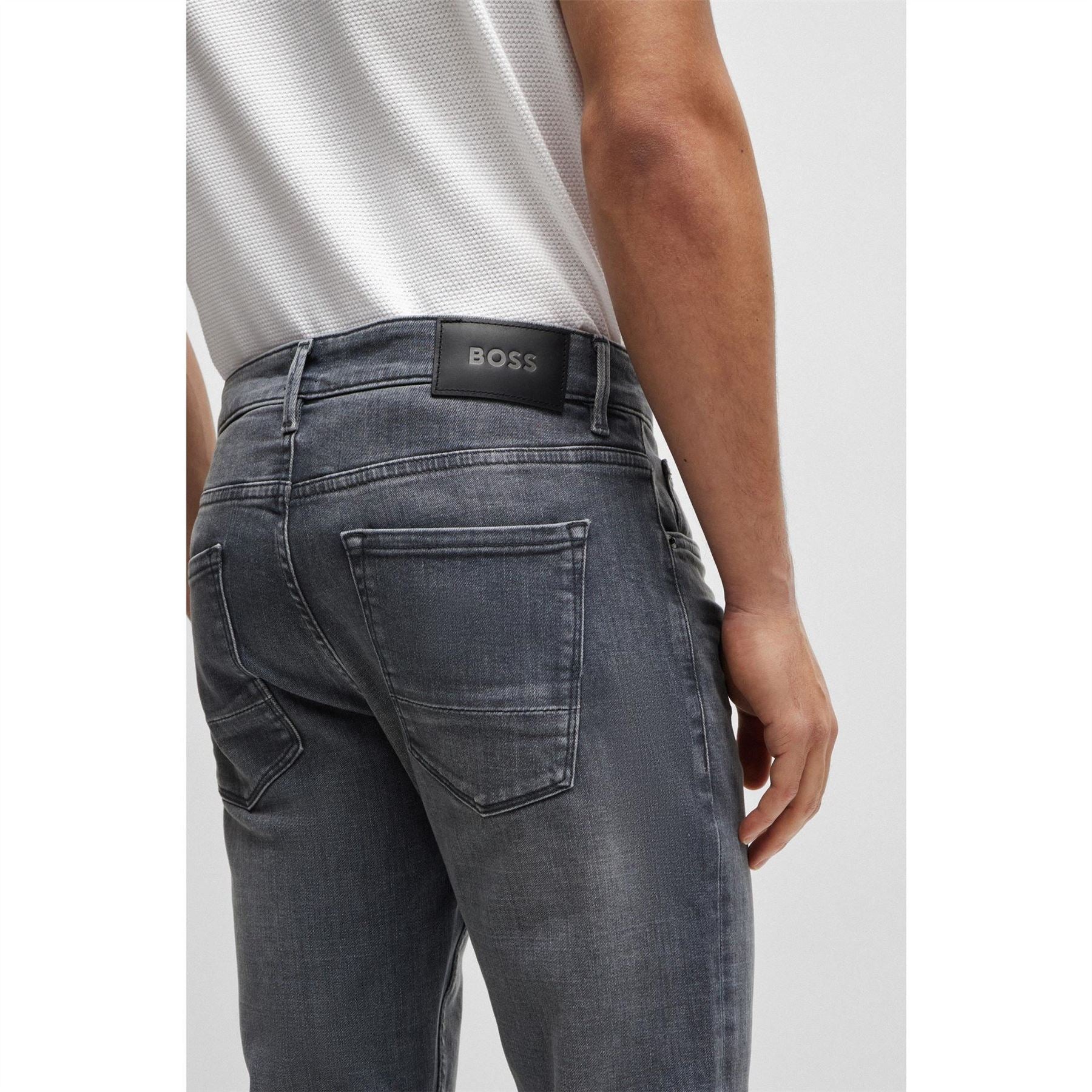 Boss Mens Charleston4 10219924 04 Slim Fit Jeans