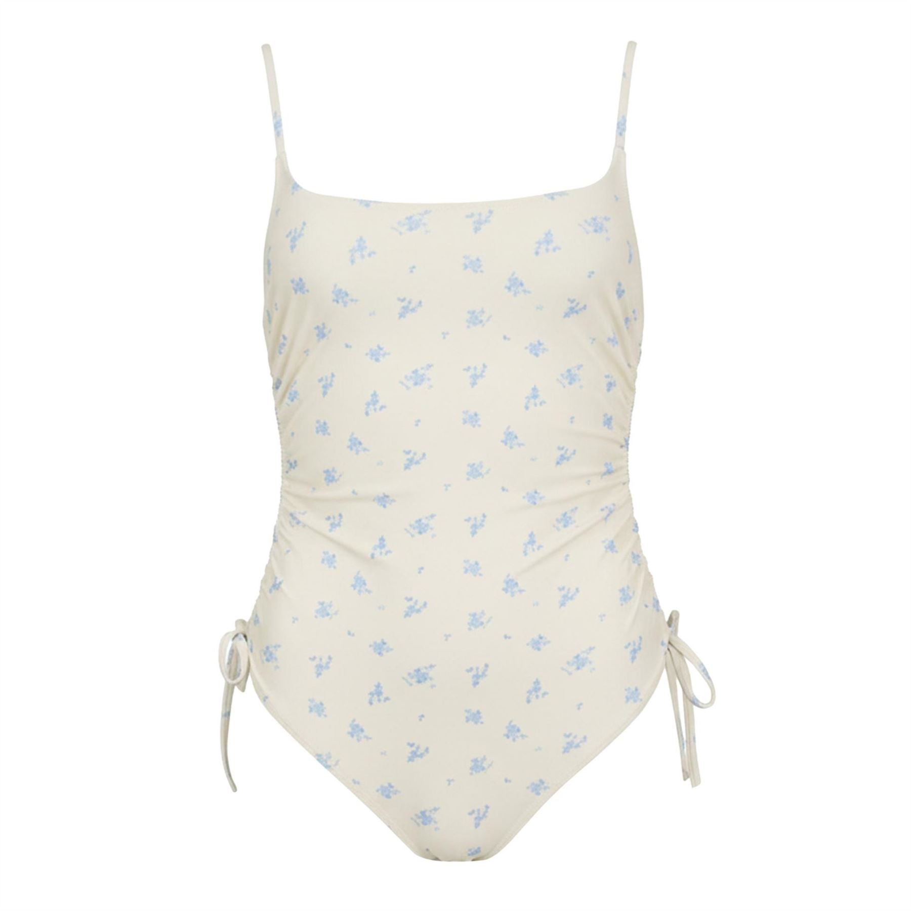 Jack Wills Ruched Swimsuit Ld63