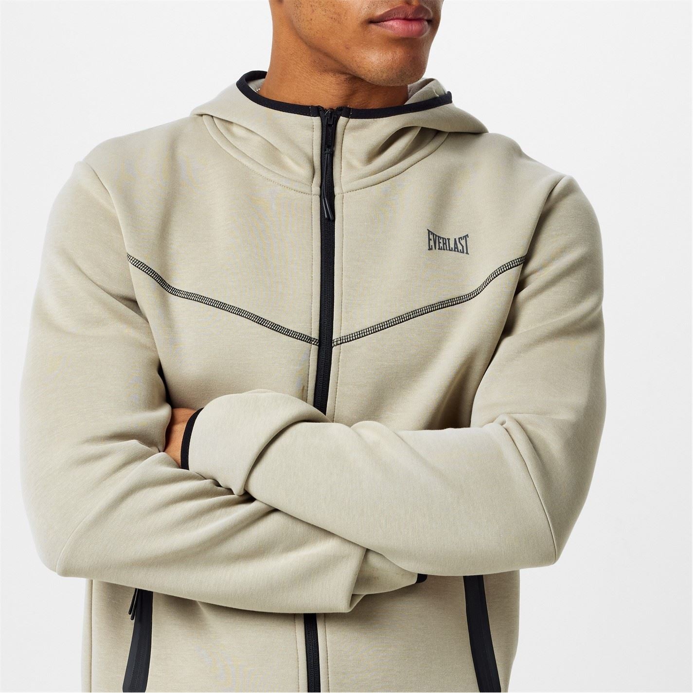 Everlast Elite Zipped Pocket Hooded Sweat Jacket
