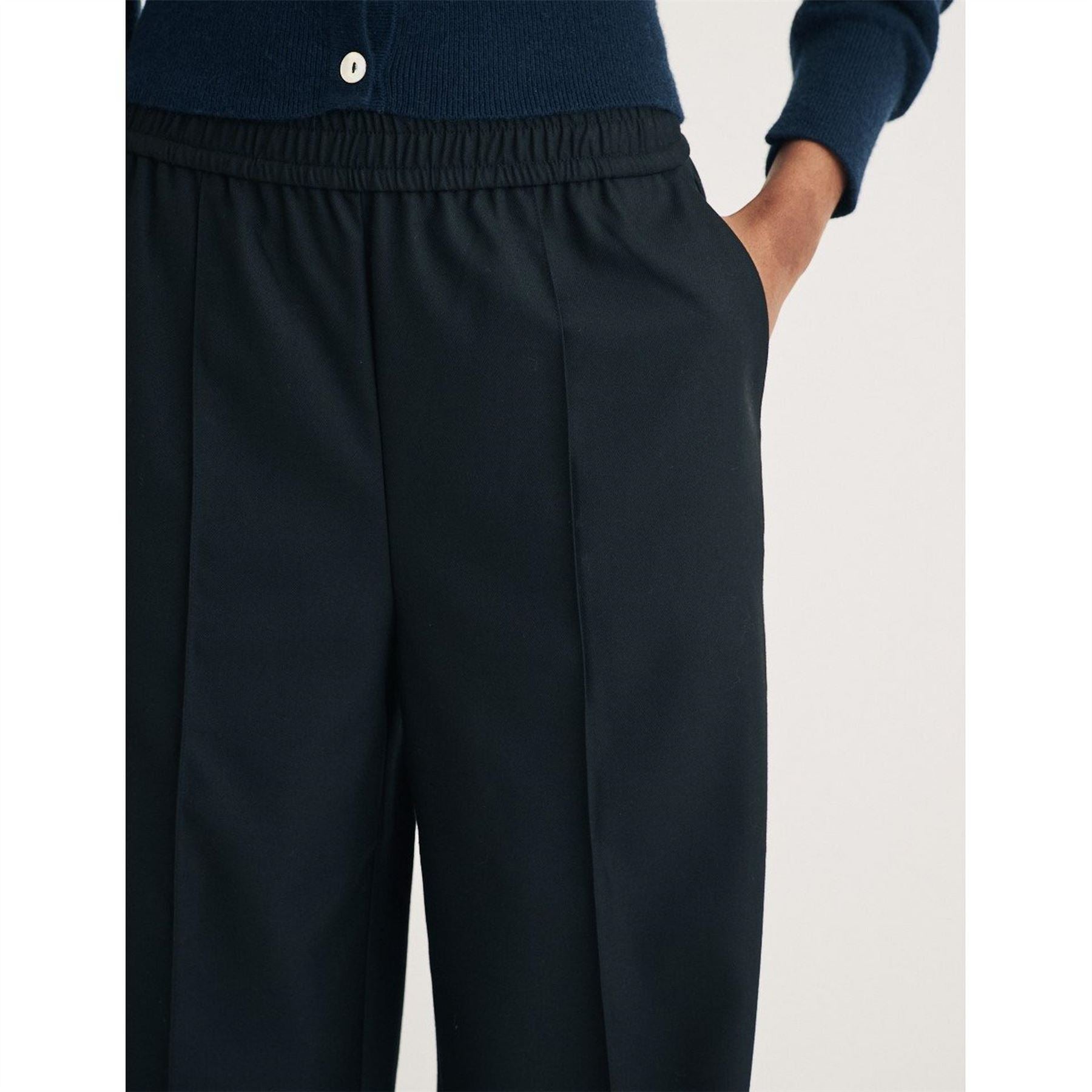 Nobodys Child James Solid Wide Leg Trousers