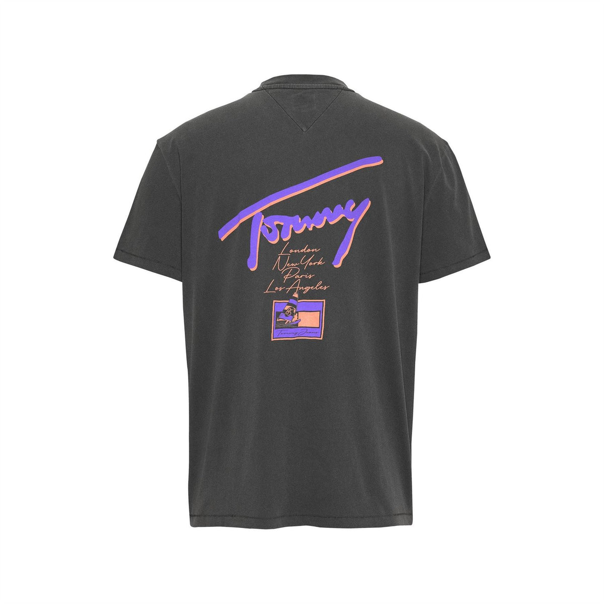 Tommy Jeans Timmy Regular Fit Lettering Graphic T-Shirt