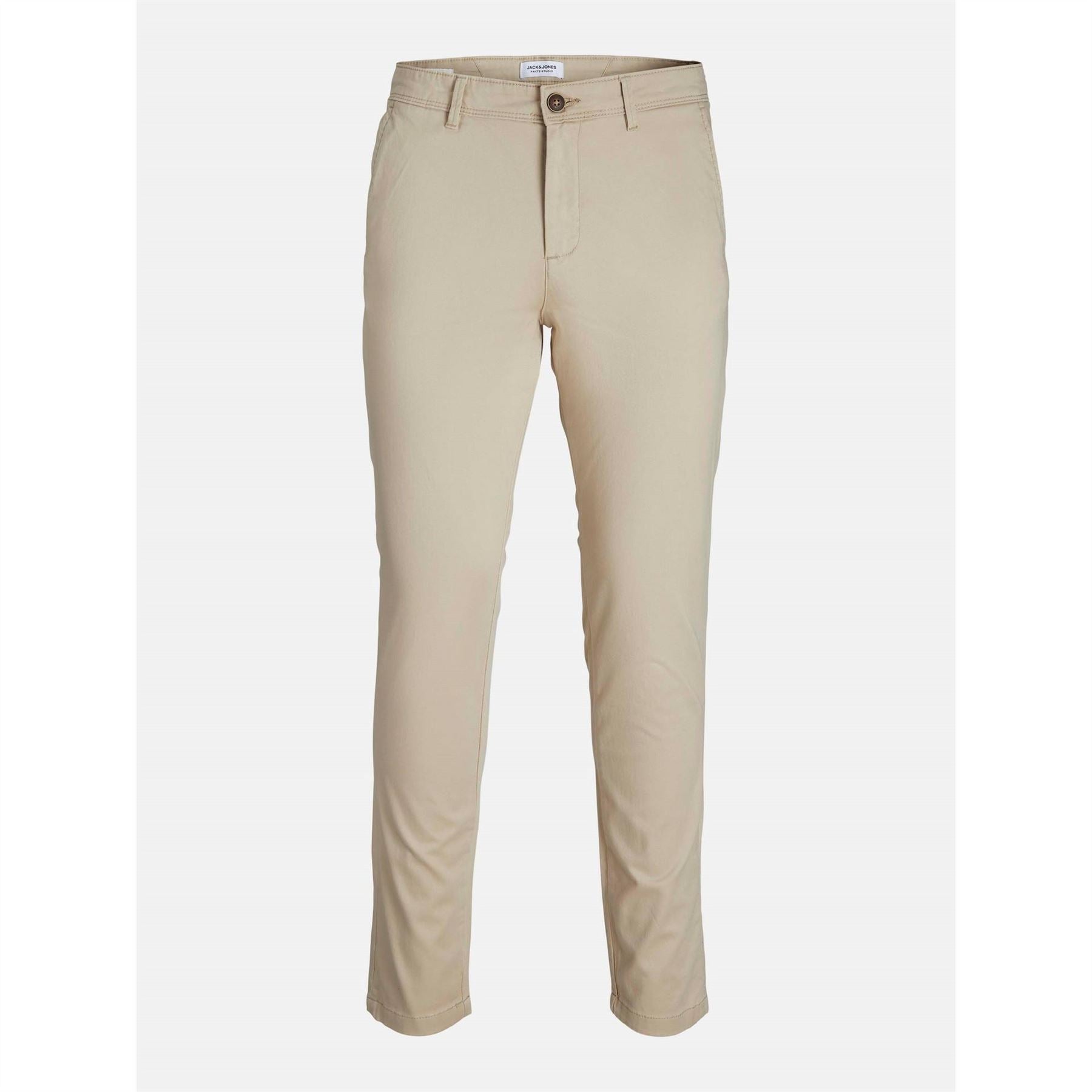 Jack and Jones Marco Bowie Solid Patterned Slim Five Pocket Chinos