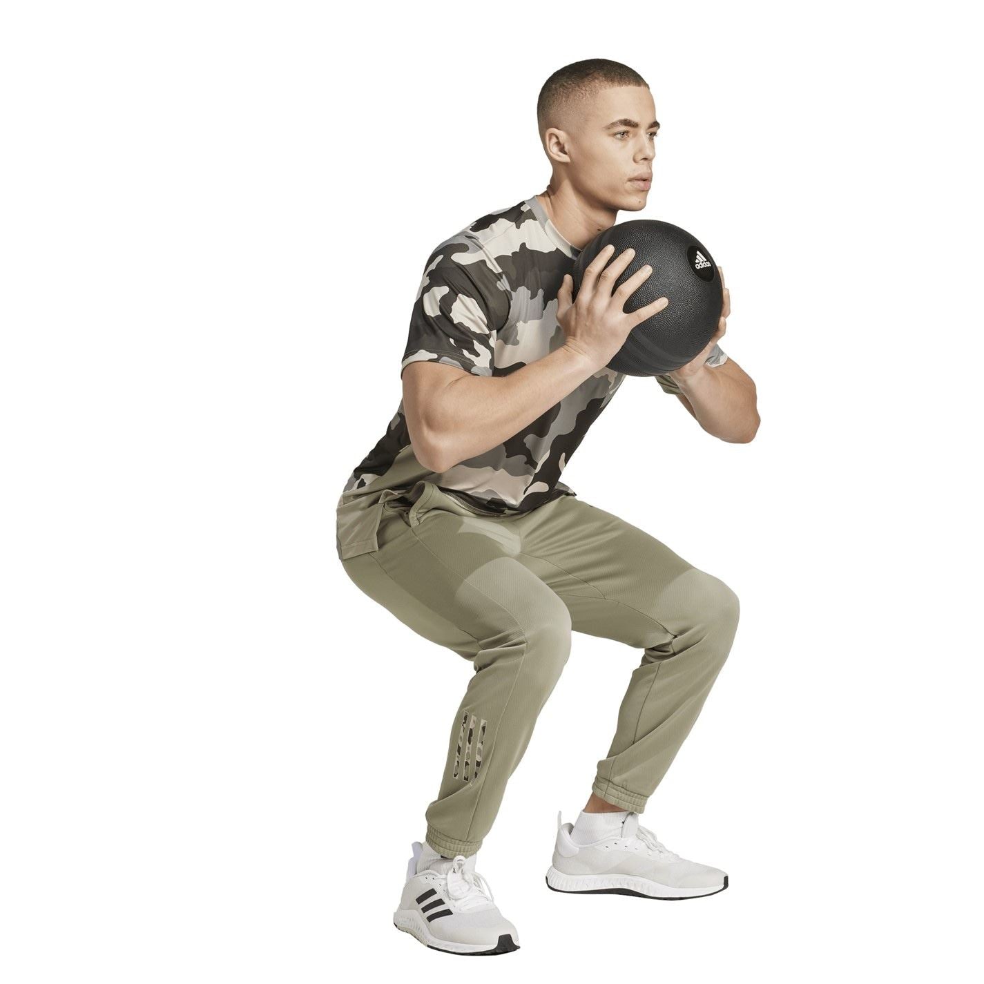 adidas Camo Crew Neck Short Sleeve T-Shirt