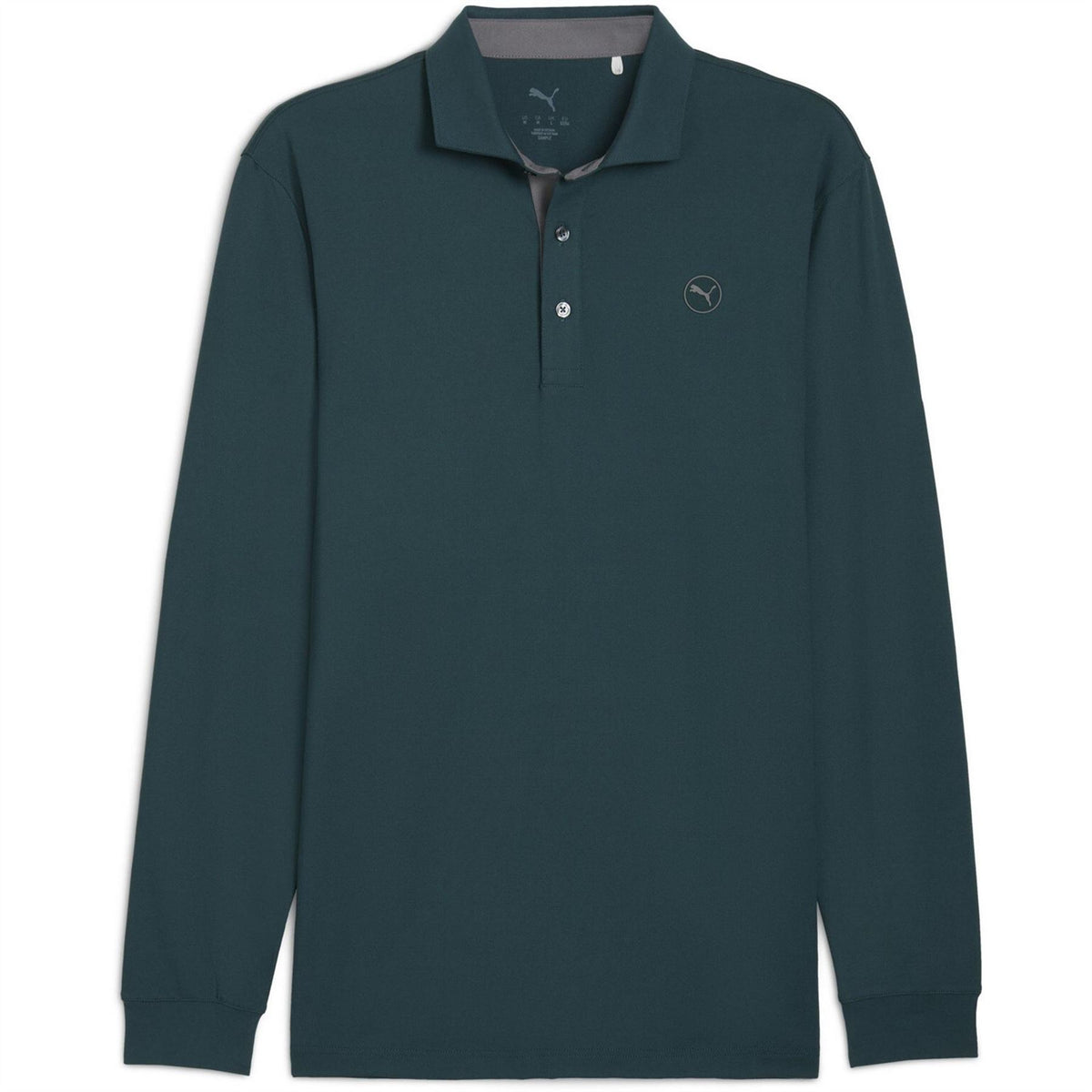 Puma Cloudspun Long Sleeve Midweight Performance Polo Shirt