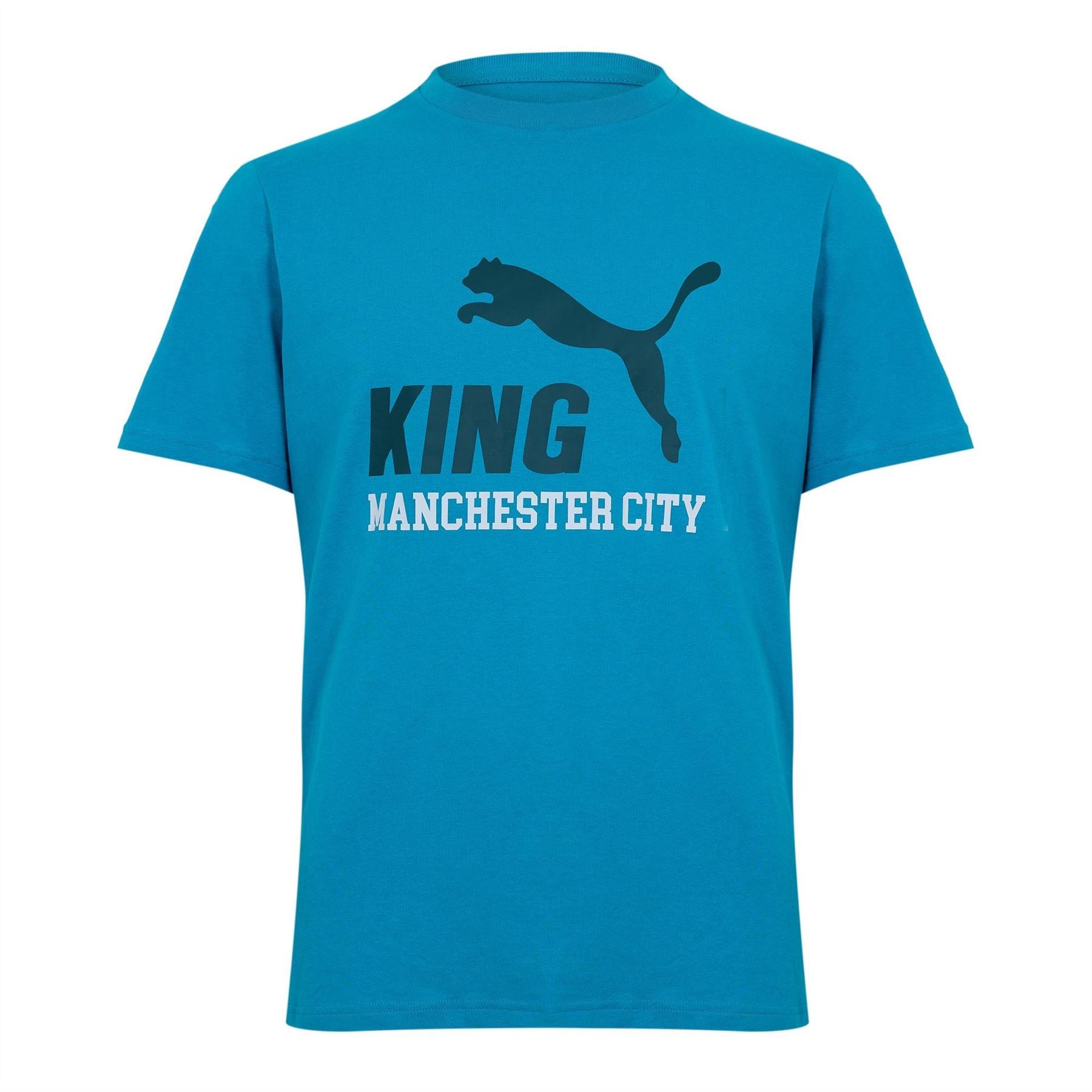 Puma King Manchester City Short Sleeve T-Shirt
