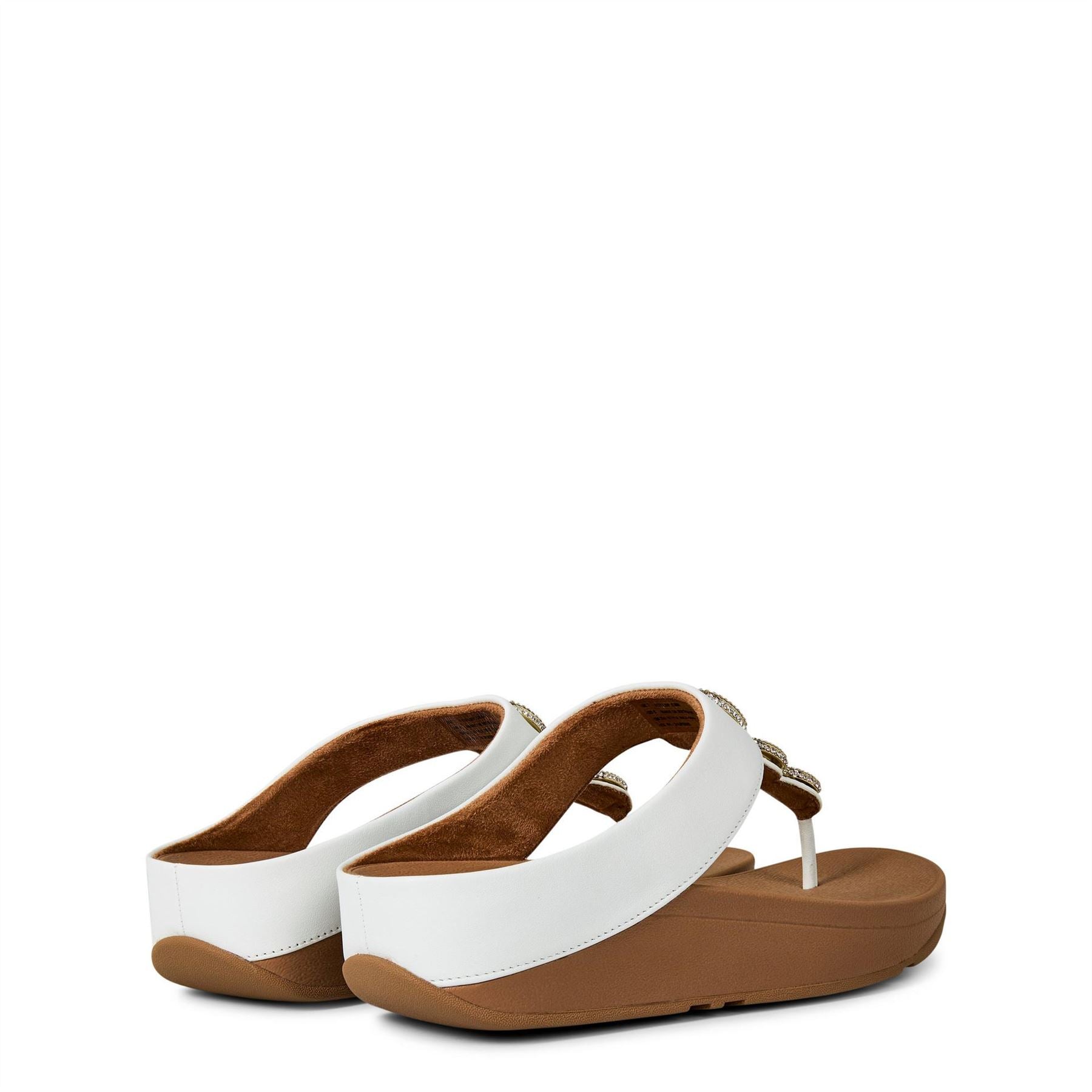 Fitflop Thong Low Heel Wedge Flip Flops