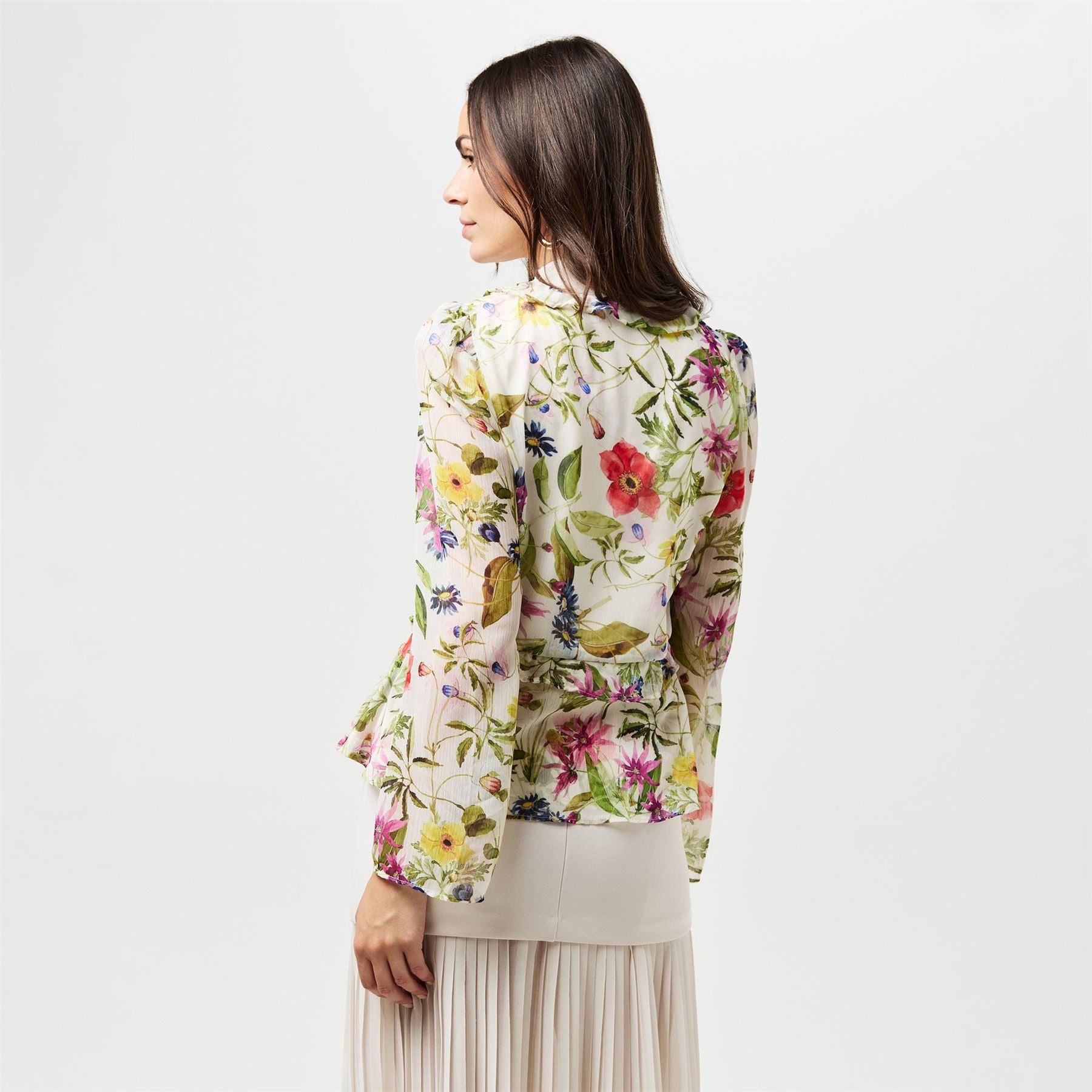 French Connection Fc Monica Long Sleeve Blouse