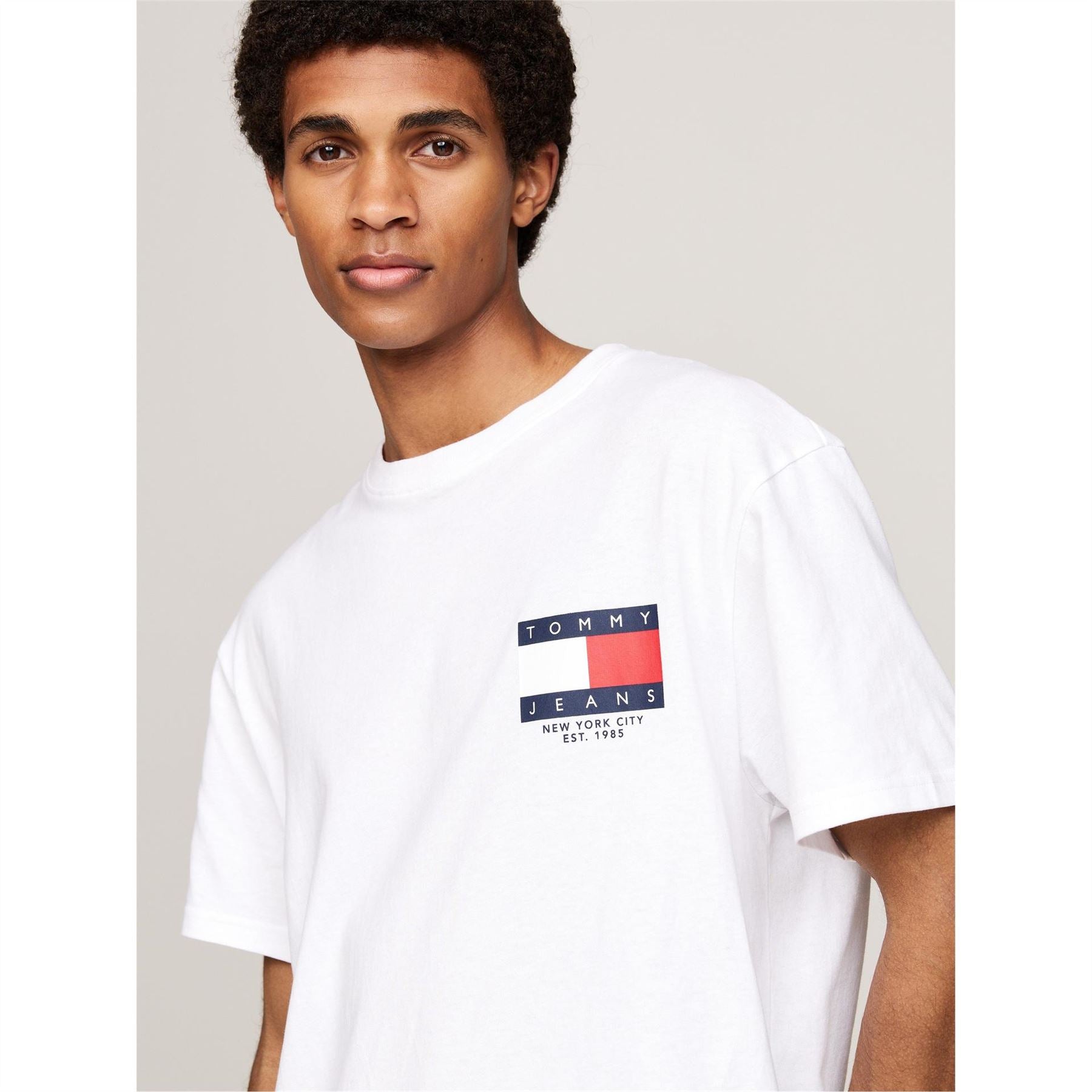 Tommy Jeans Reg Rwb Sig Flag Tee Ext