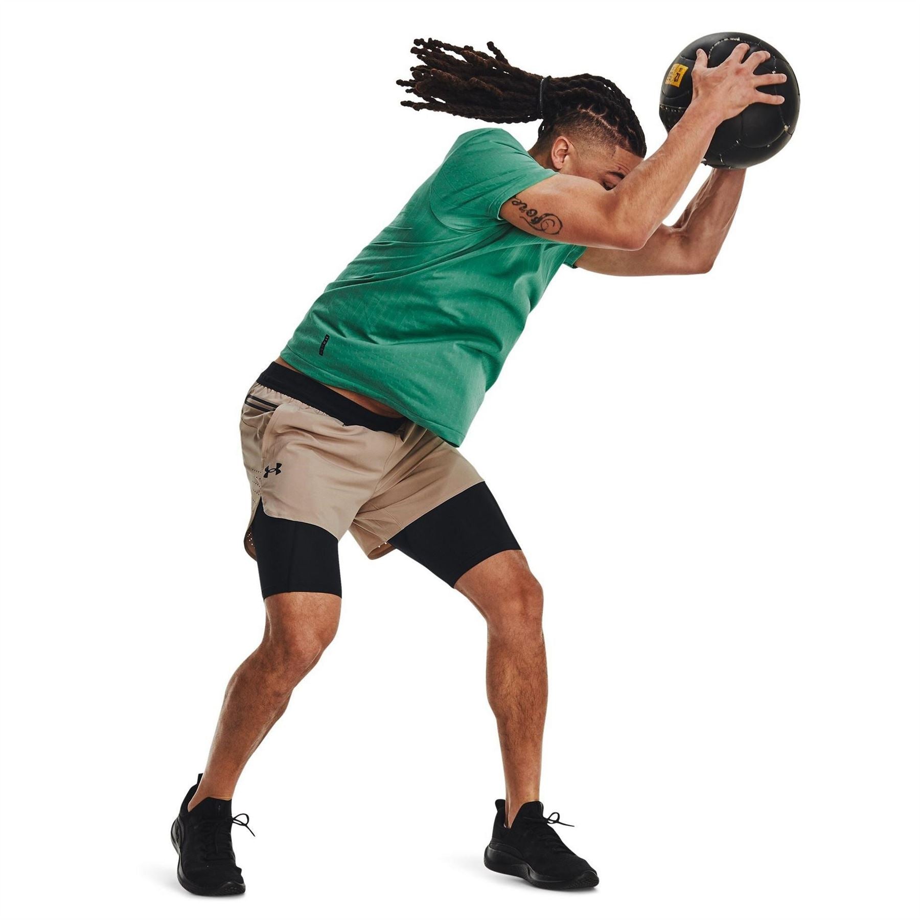 Under Armour Peak Woven 2 in 1 Running Shorts