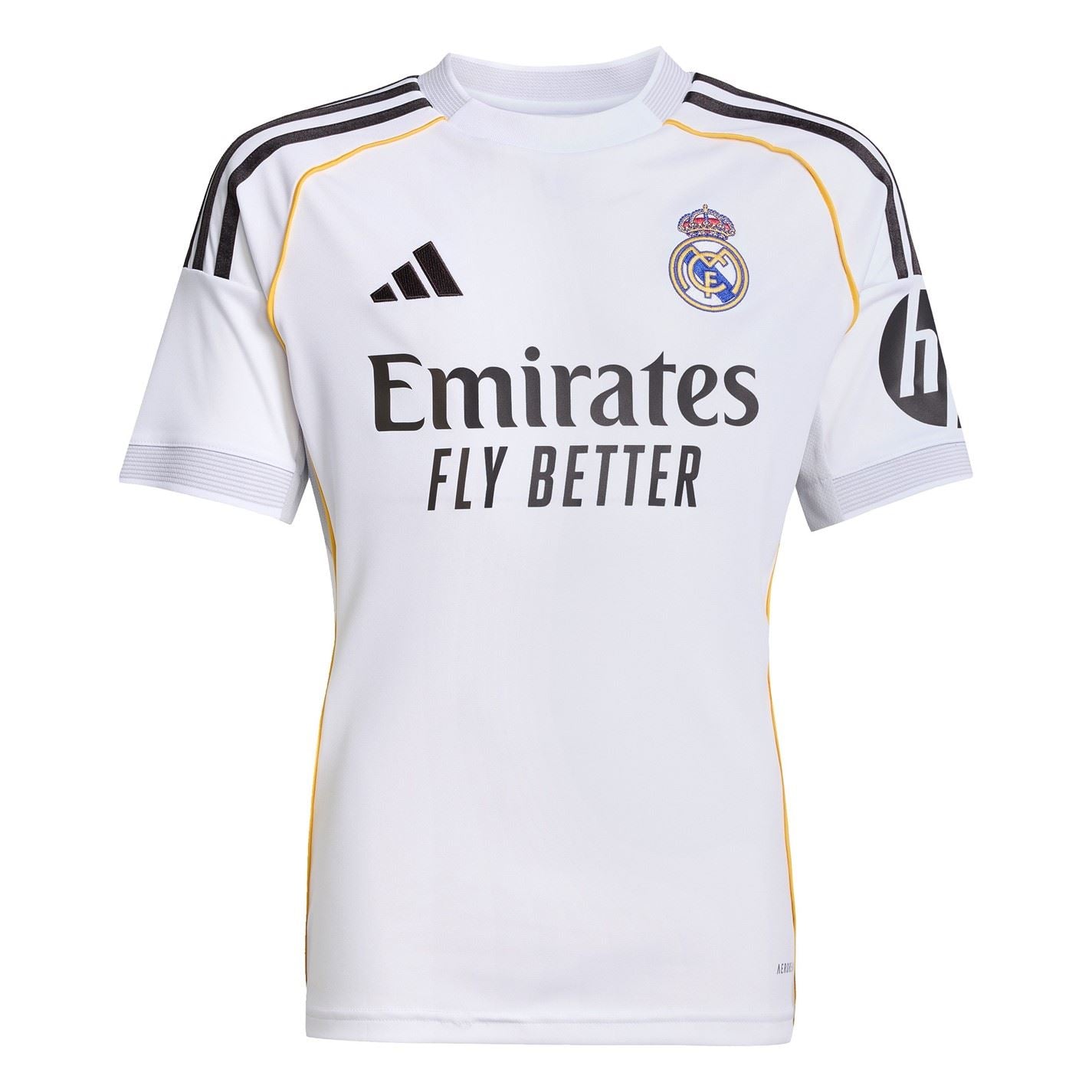 adidas Real Madrid Home Shirt 2025 2026 Juniors