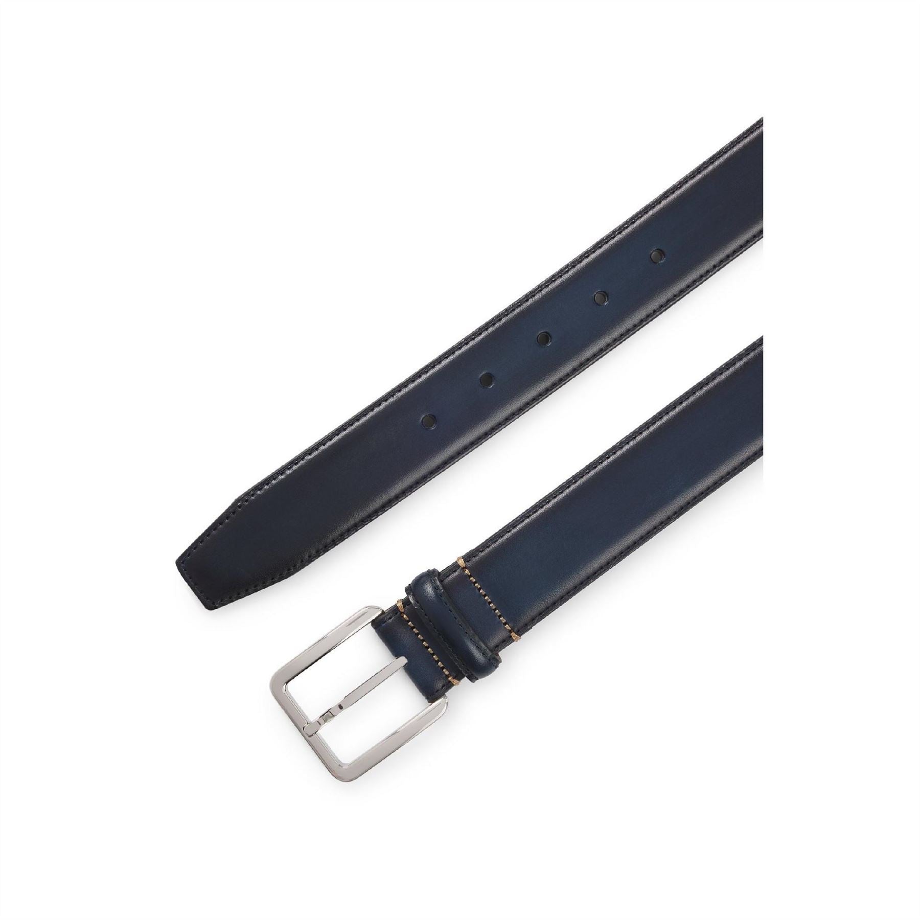 Boss Lars St Sz35 10260113 01 Leather Belt Mens