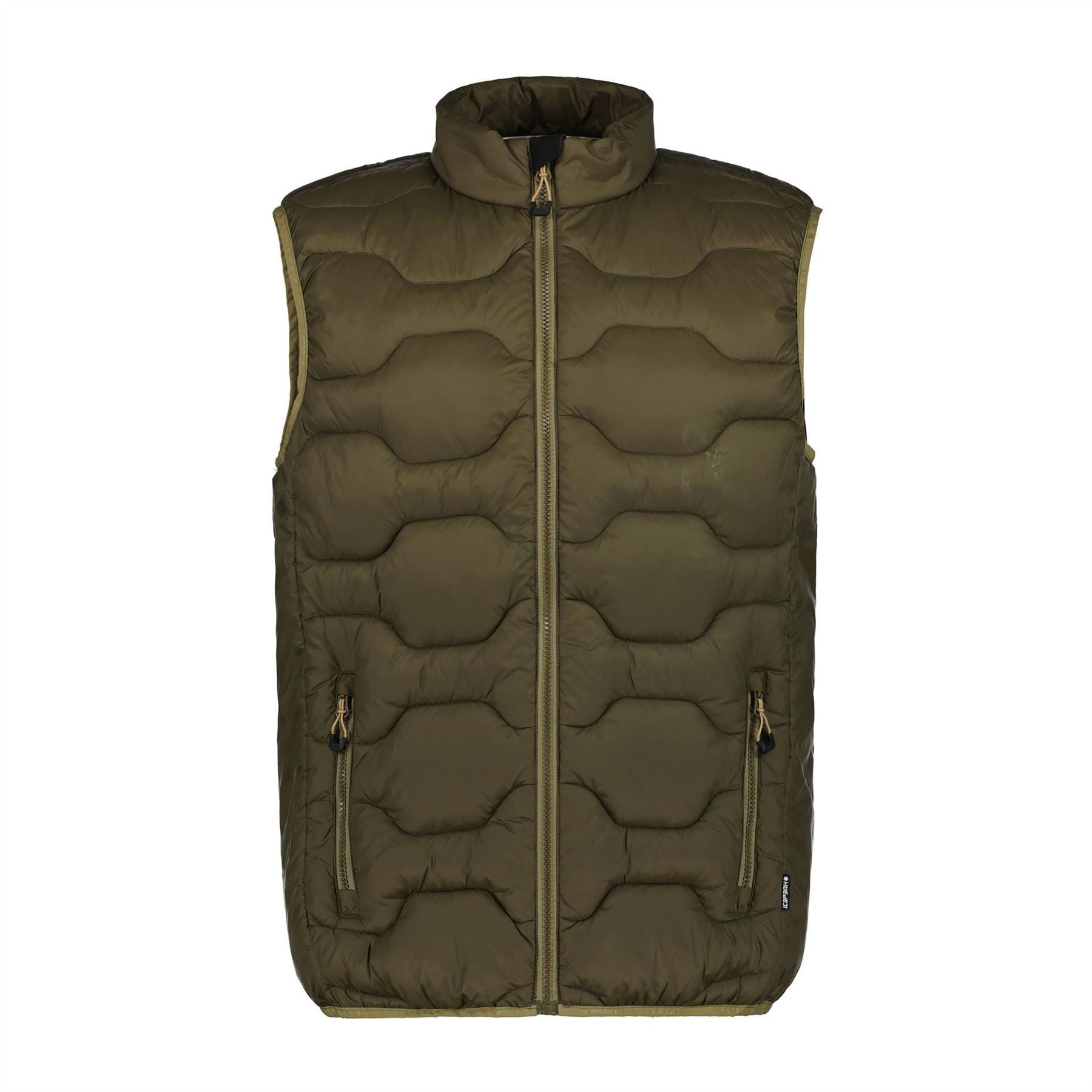 Icepeak Mertzon Solid Patterned Zipped Pocket Gilet