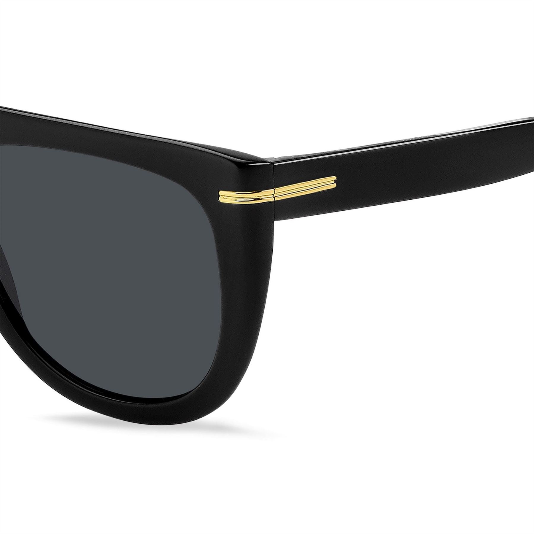 Boss Sq Flat Top Round Sunglasses