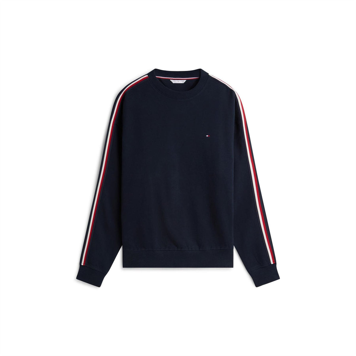 Tommy Hilfiger Global Stripe Cotton Sweatshirt