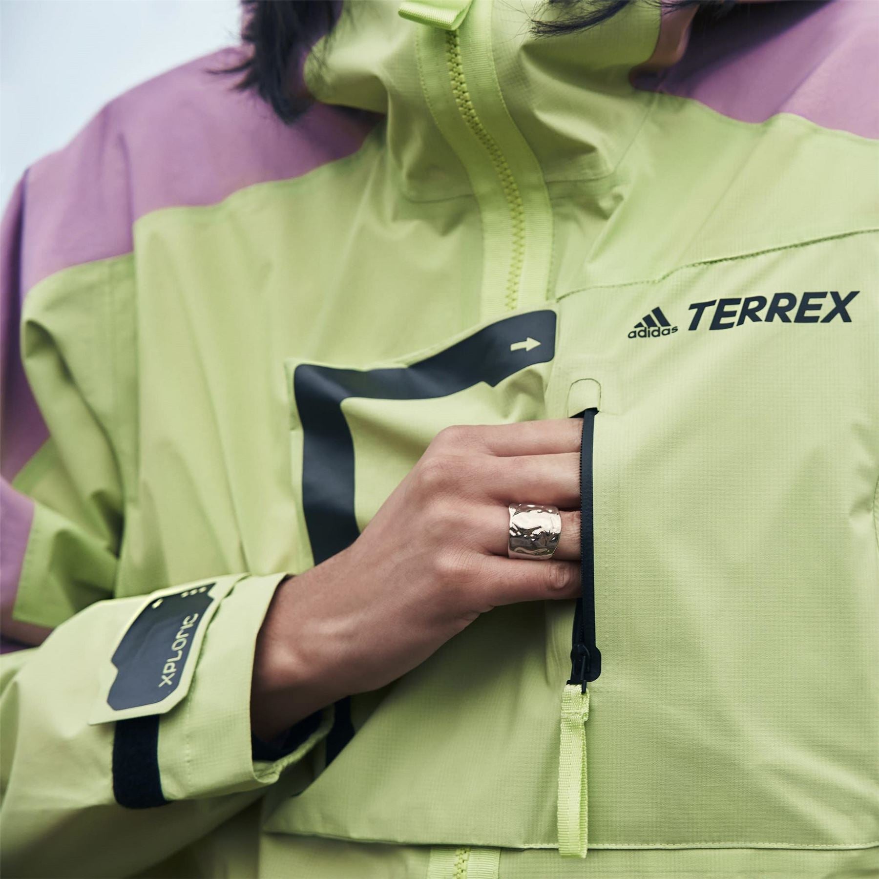 adidas Womens Terrex Xploric Rain.rdy Hiking Jacket