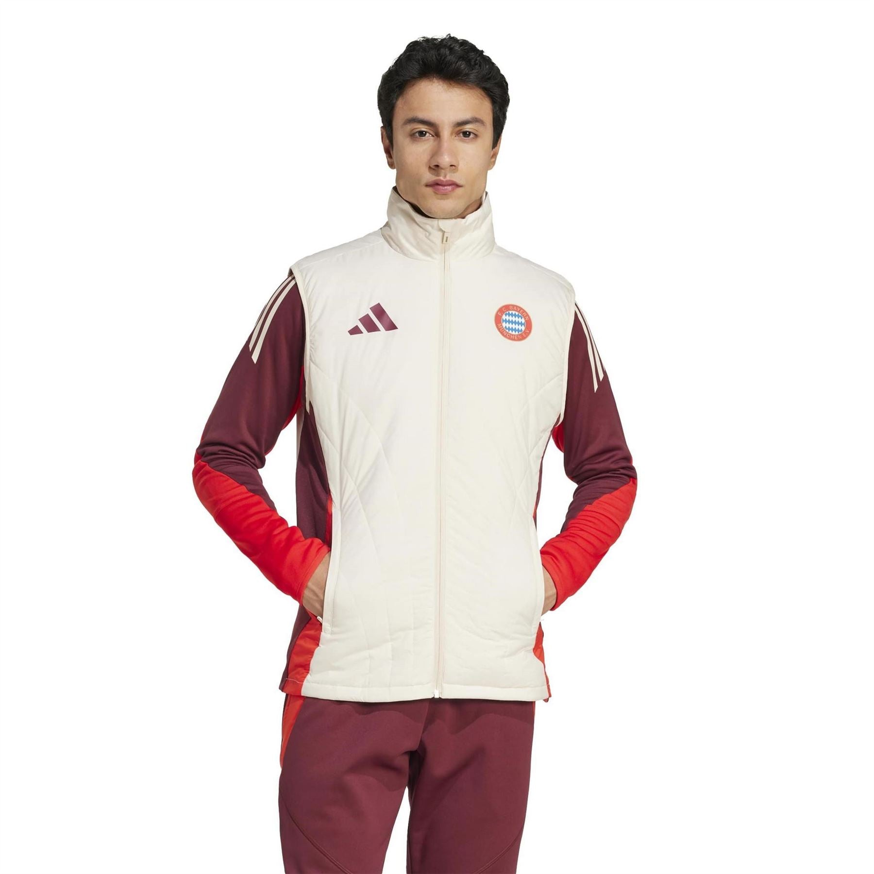 adidas Mens Bayern Munich Winterised Vest 24 25