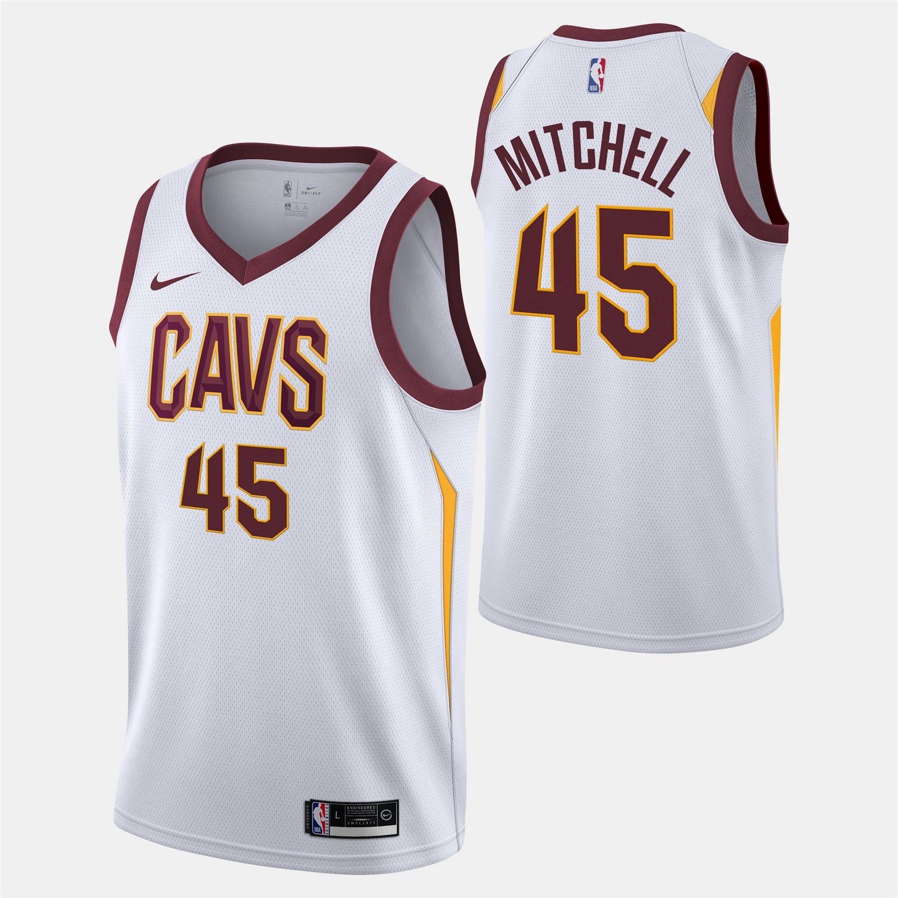 Nike Cavaliers Home Jersey 25 26 Kids