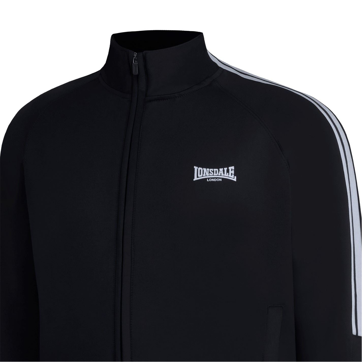 Lonsdale Mens 2 Stripe Track Top