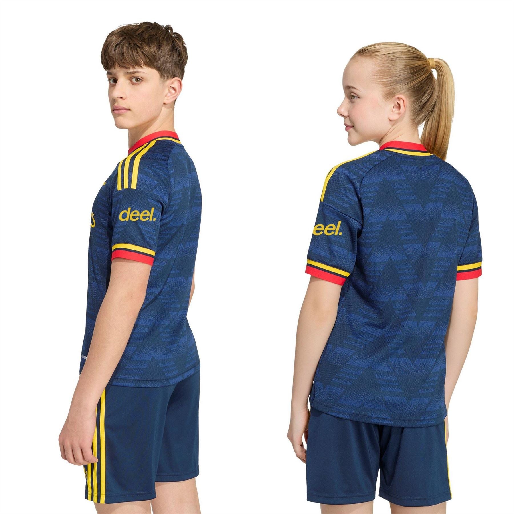 adidas Arsenal Away 24 25 Aeroready Short Sleeve V Neck Football Shirt