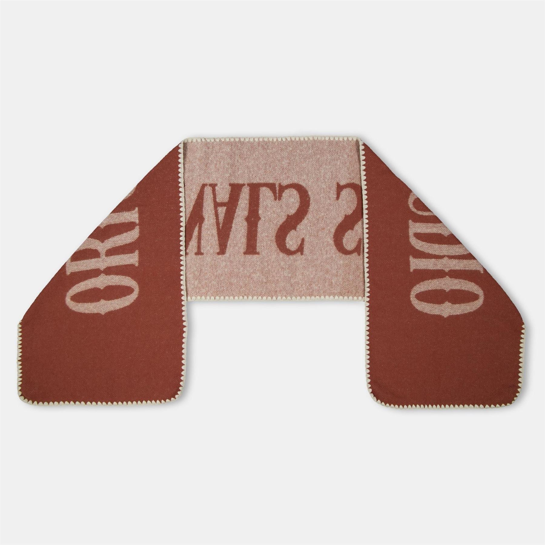 Jack and Jones Solid Oblong Scarf with Crochet Detail