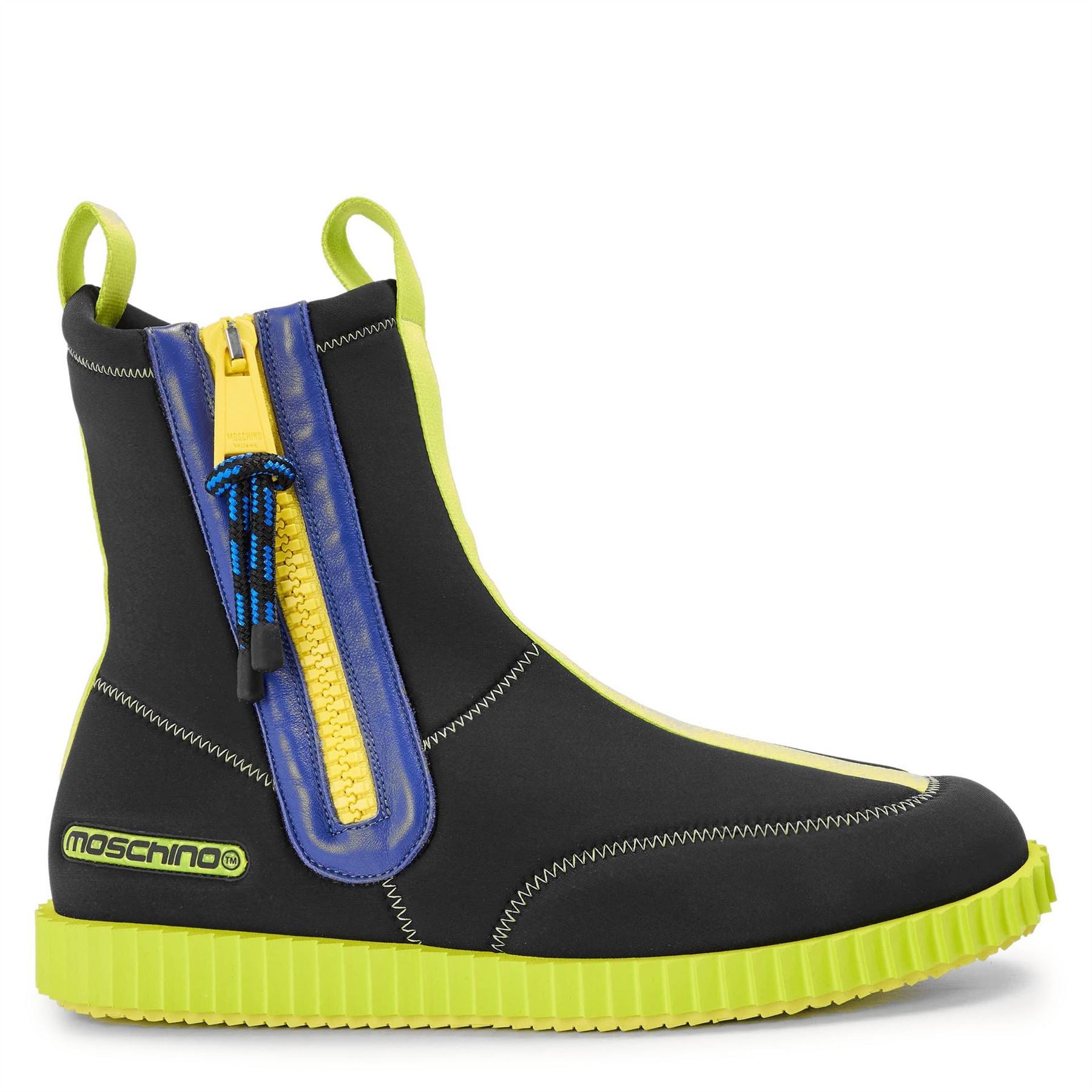 Moschino Flat Ankle Boots