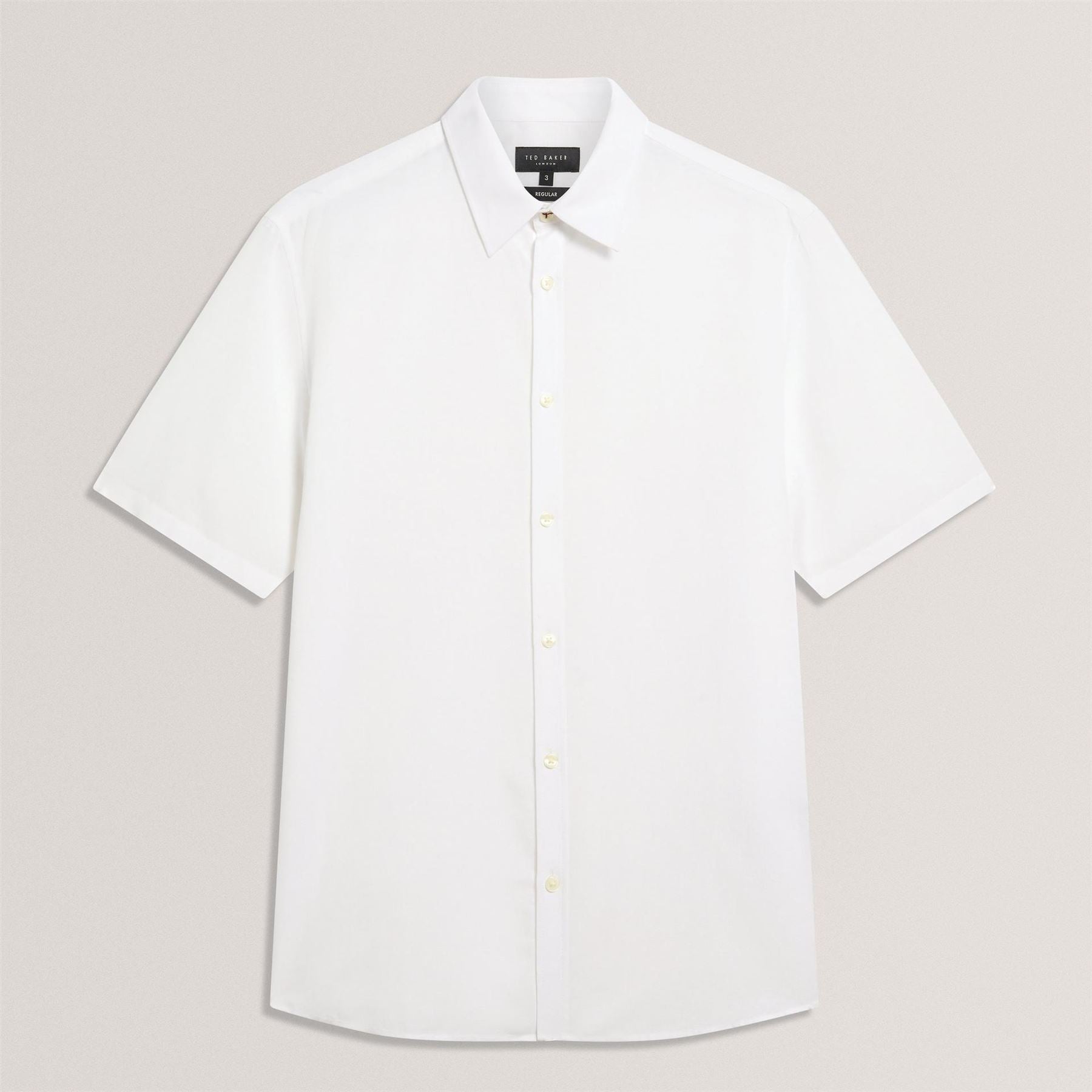 Ted Baker Baker SS Regular Fit Linen Shirt