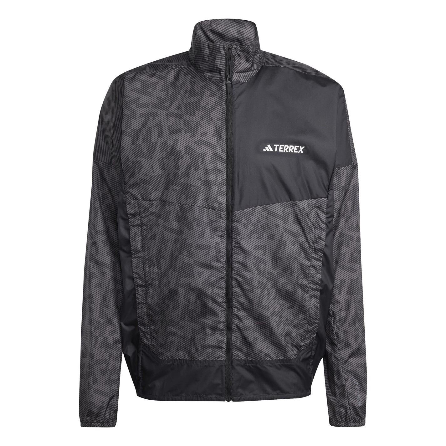 adidas Terrex Trail Water Resistant Wind Performance Running Jacket